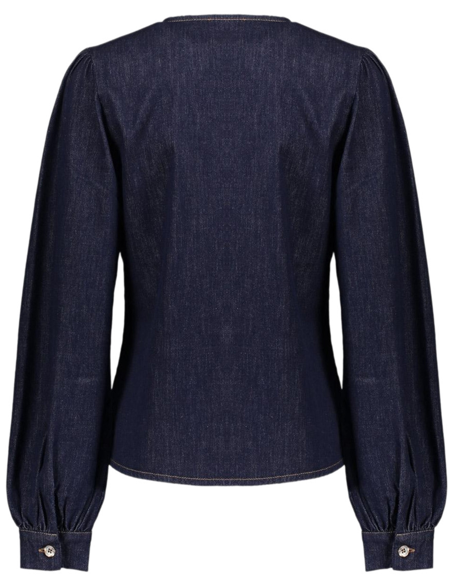 Geisha Denim blouse 53504-10 Donker blauw