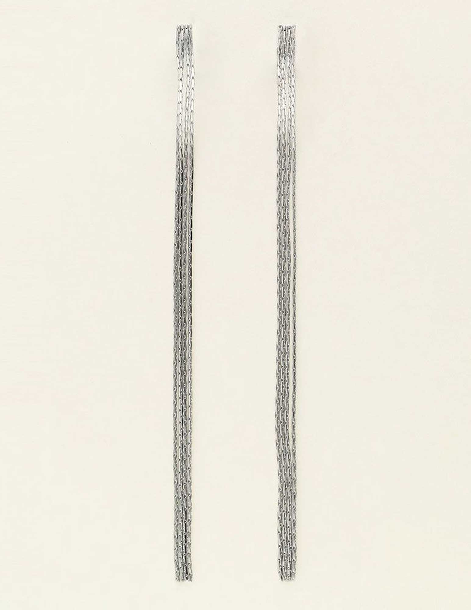 My Jewellery Universe lange oorbellen MJ09548 Zilver