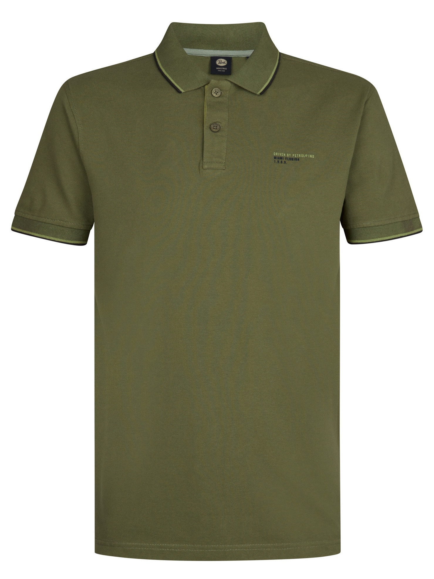 Petrol Polo M-1050-POL102 Leger Groen