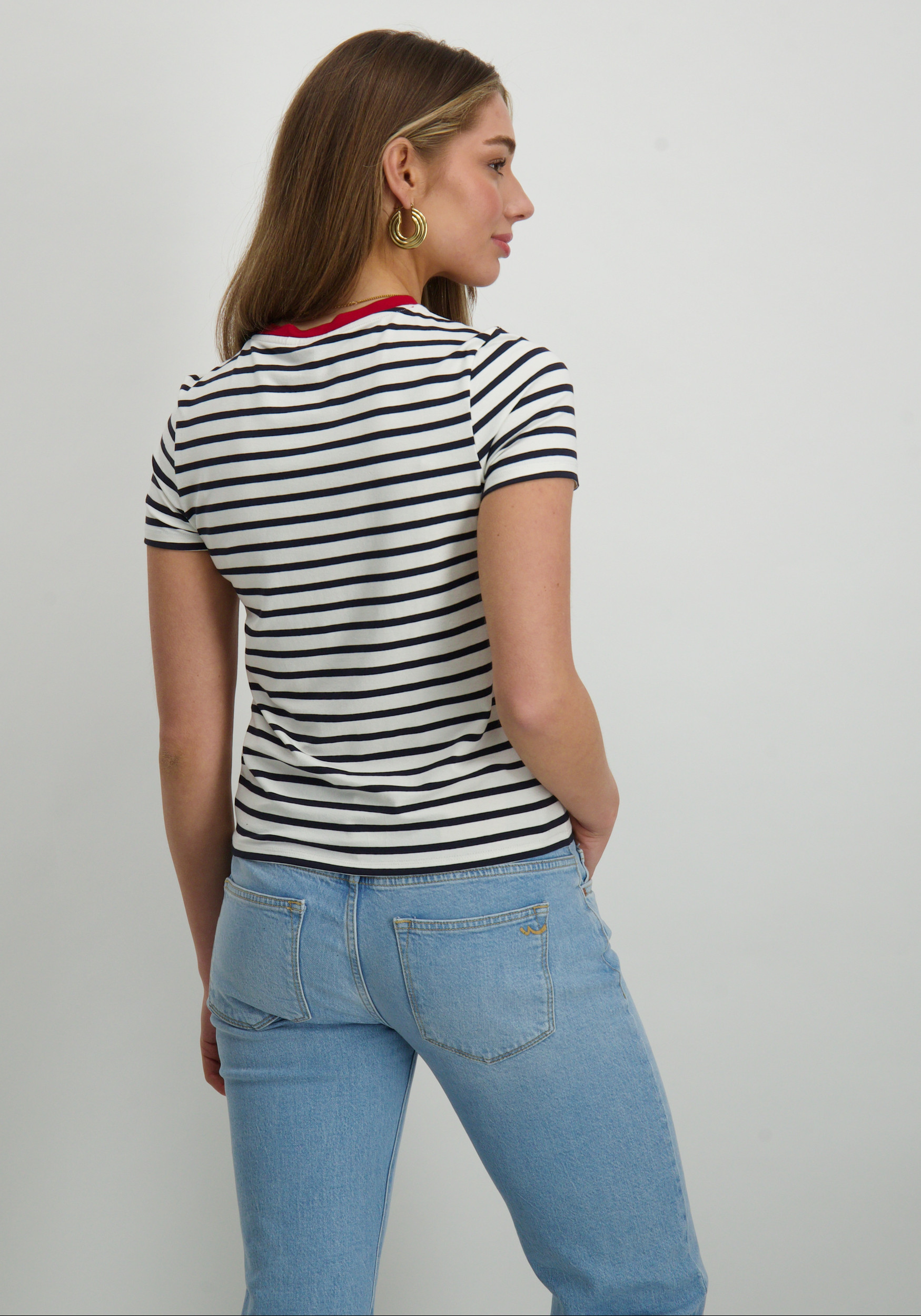 Only T-shirt Heart life 15318959 Wit design