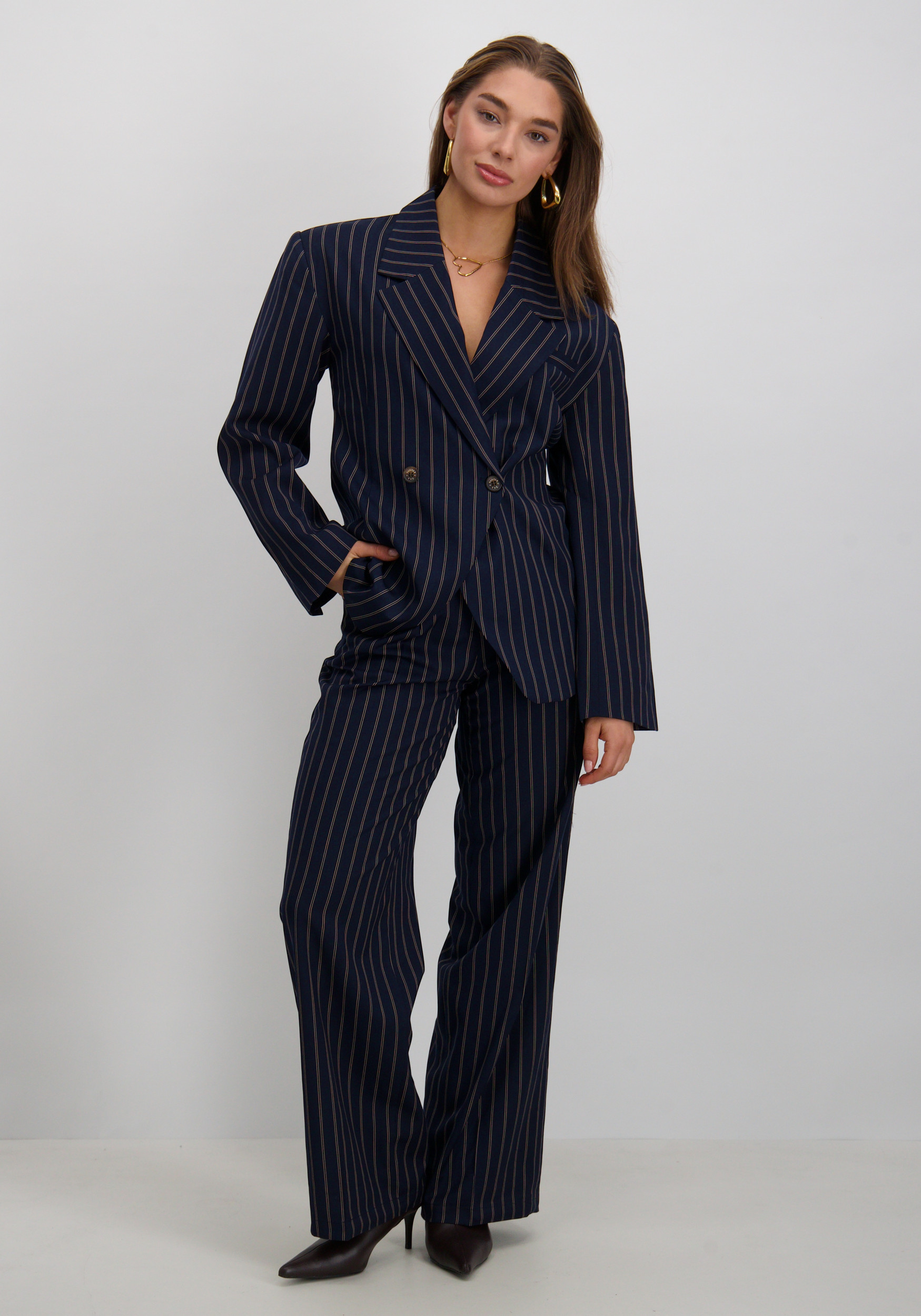 Harper & Yve Blazer Anne DW25N214 Donker blauw