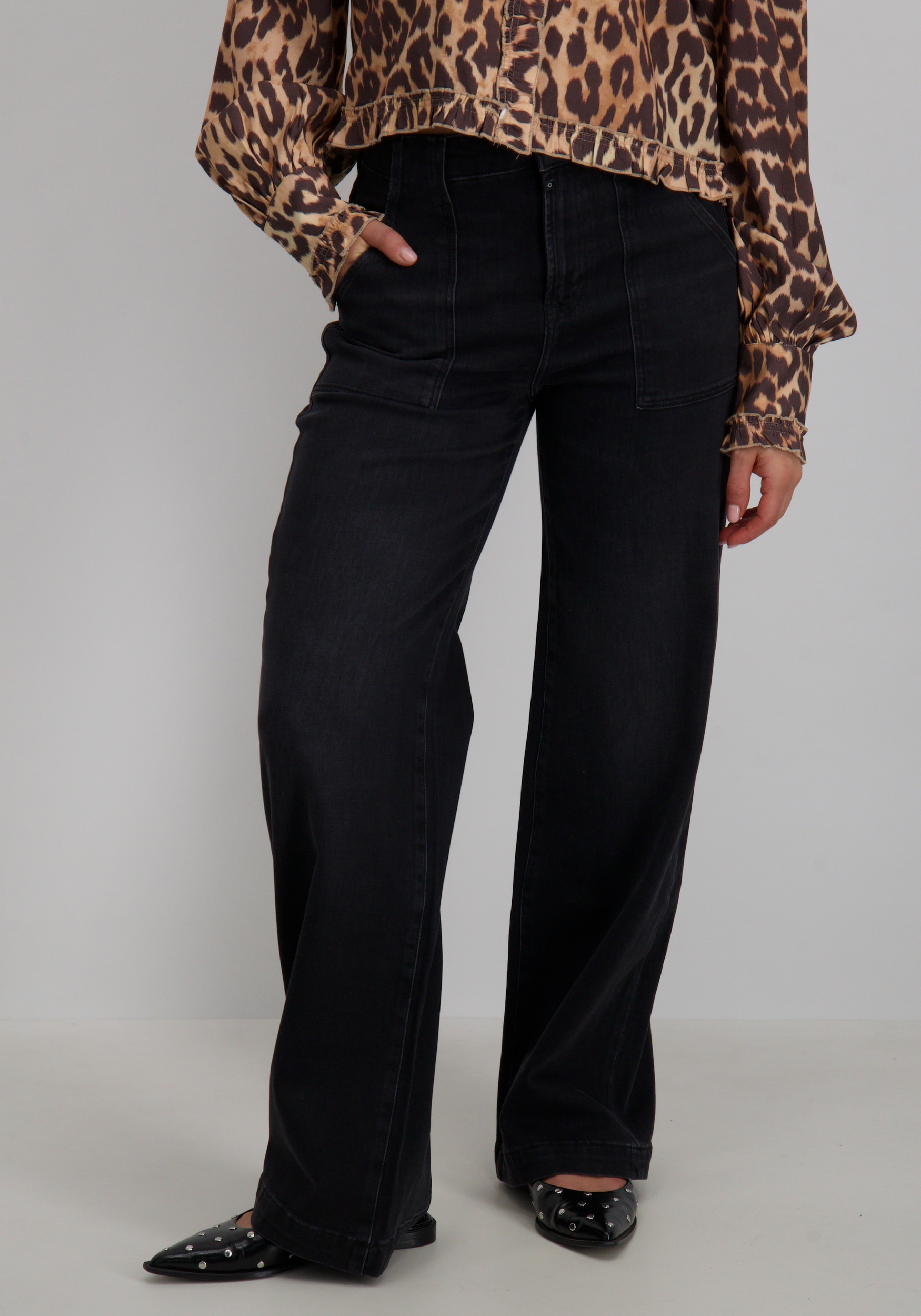 Cup of Joe Jeans Lulu Zwart