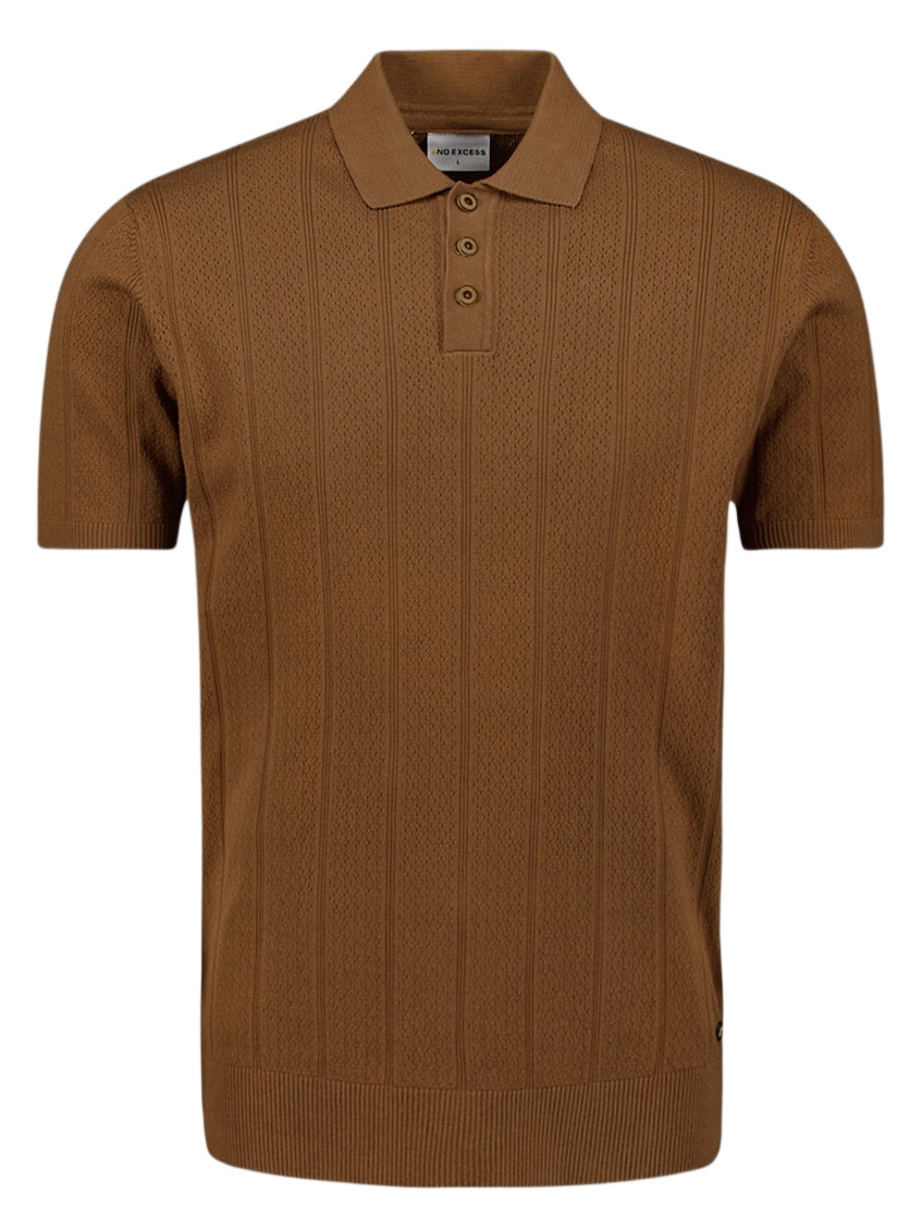 No Excess Polo 28240450 Licht bruin
