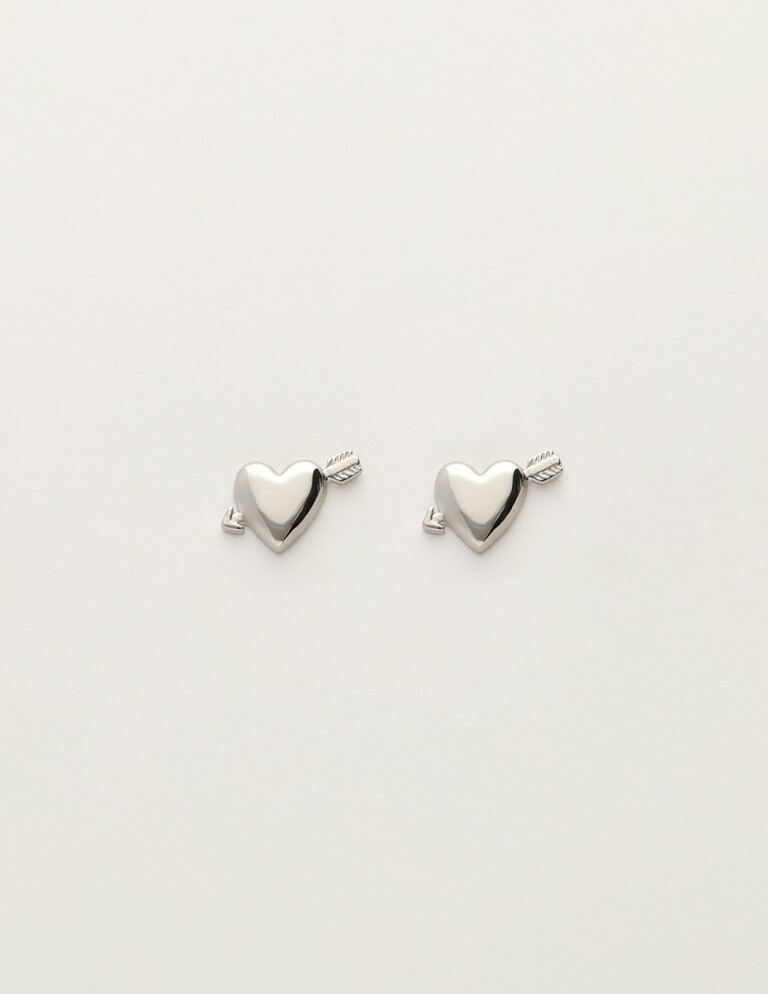 My Jewellery Studs cupido hartje MJ12087 Zilver