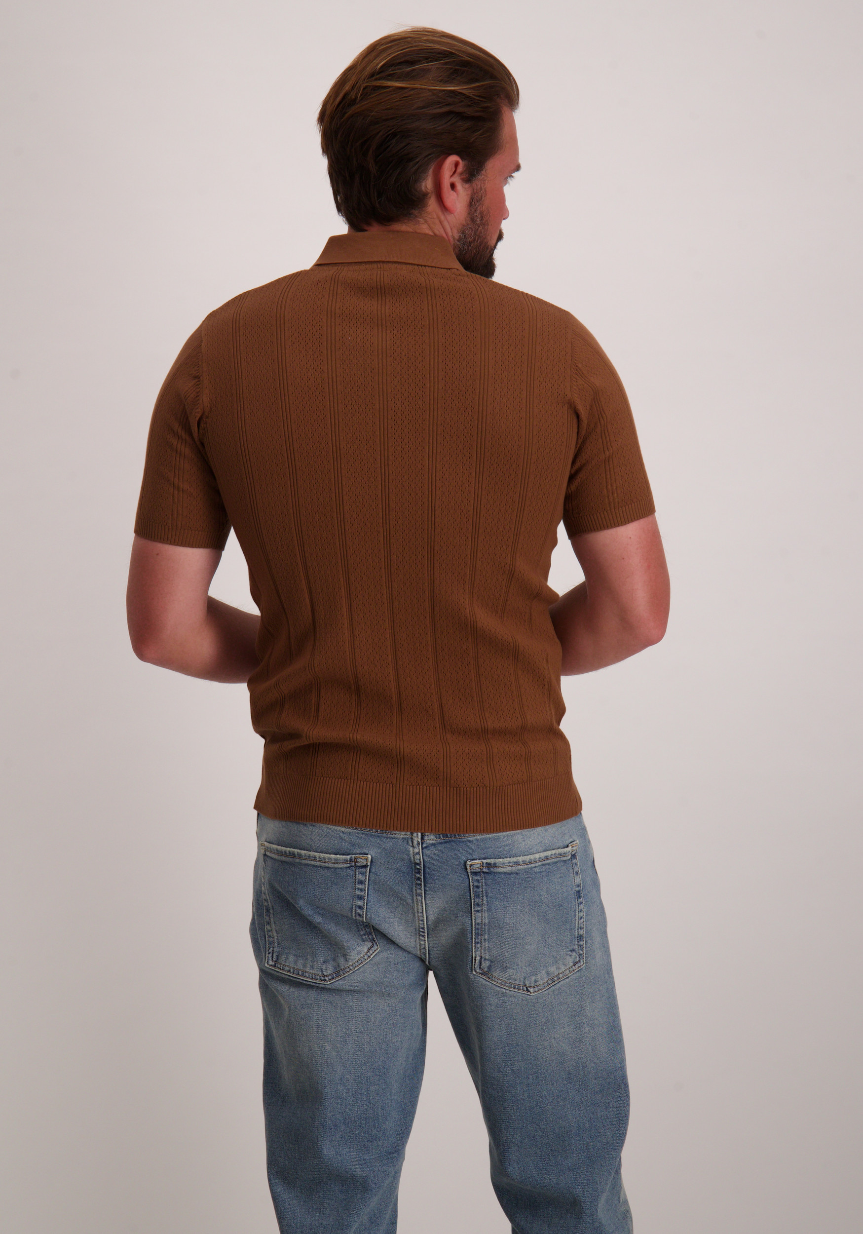 No Excess Polo 28240450 Licht bruin