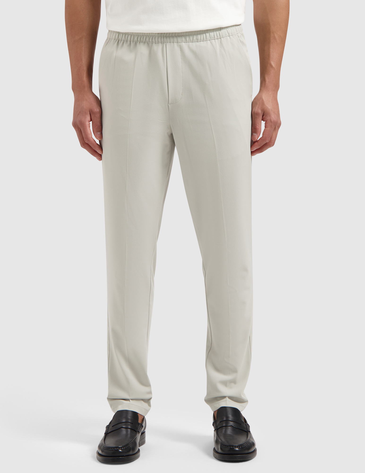 Pure White Broek 25010511 Licht grijs