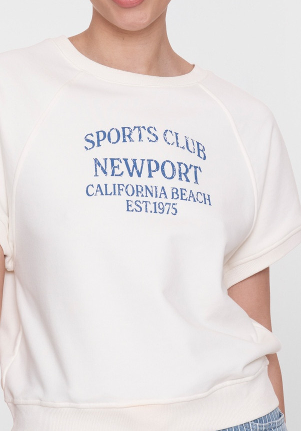 Geisha SweaterSports club 62046-41 Wolwit-ecru