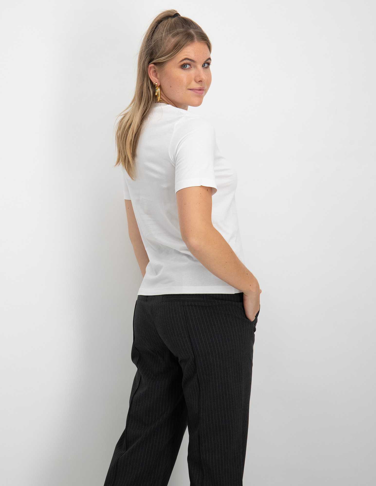 Only T-shirt Only Noos 15270390 Wolwit-ecru