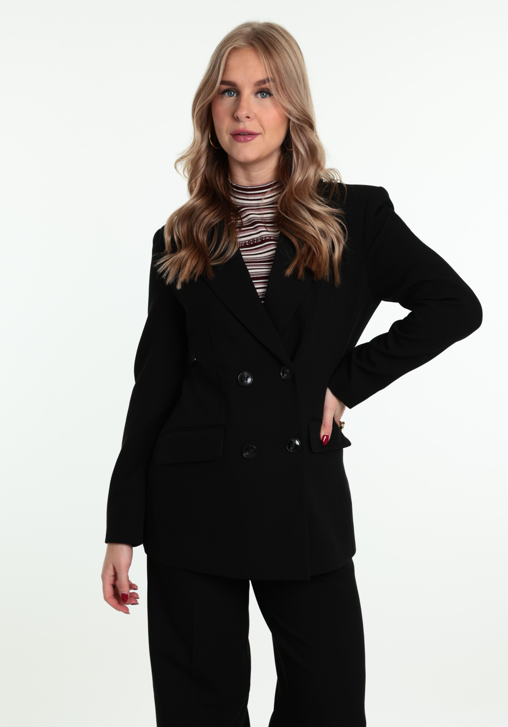 VERO MODA Blazer Magnolia 10348697 Zwart