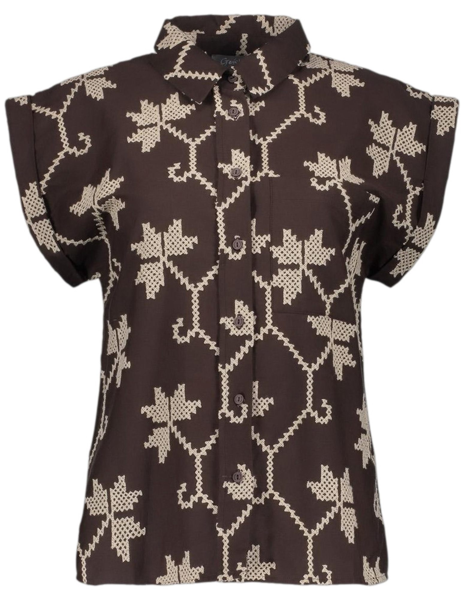 Geisha Blouse All-over print 63212-20