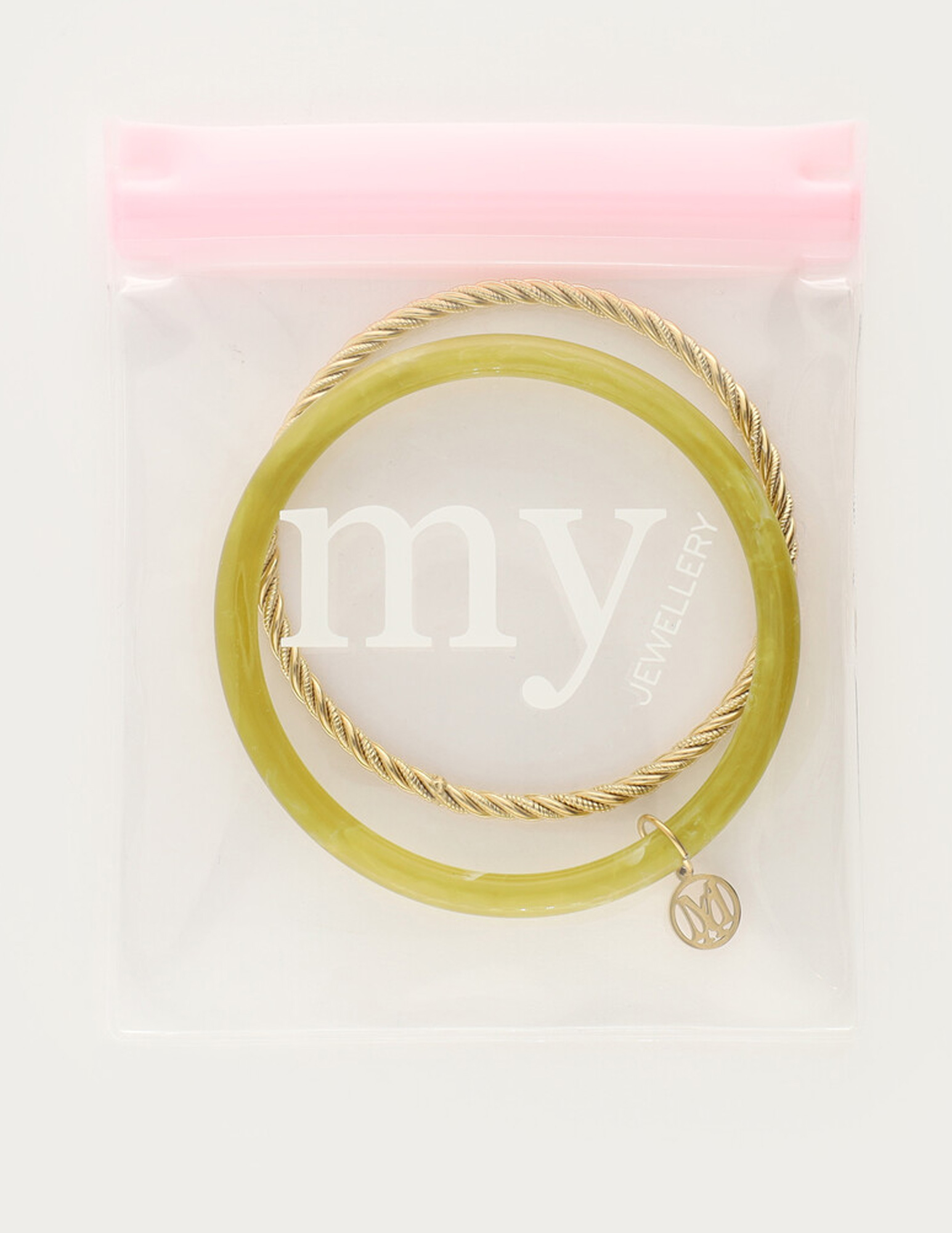 My Jewellery Bangle set MJ15847 Groen