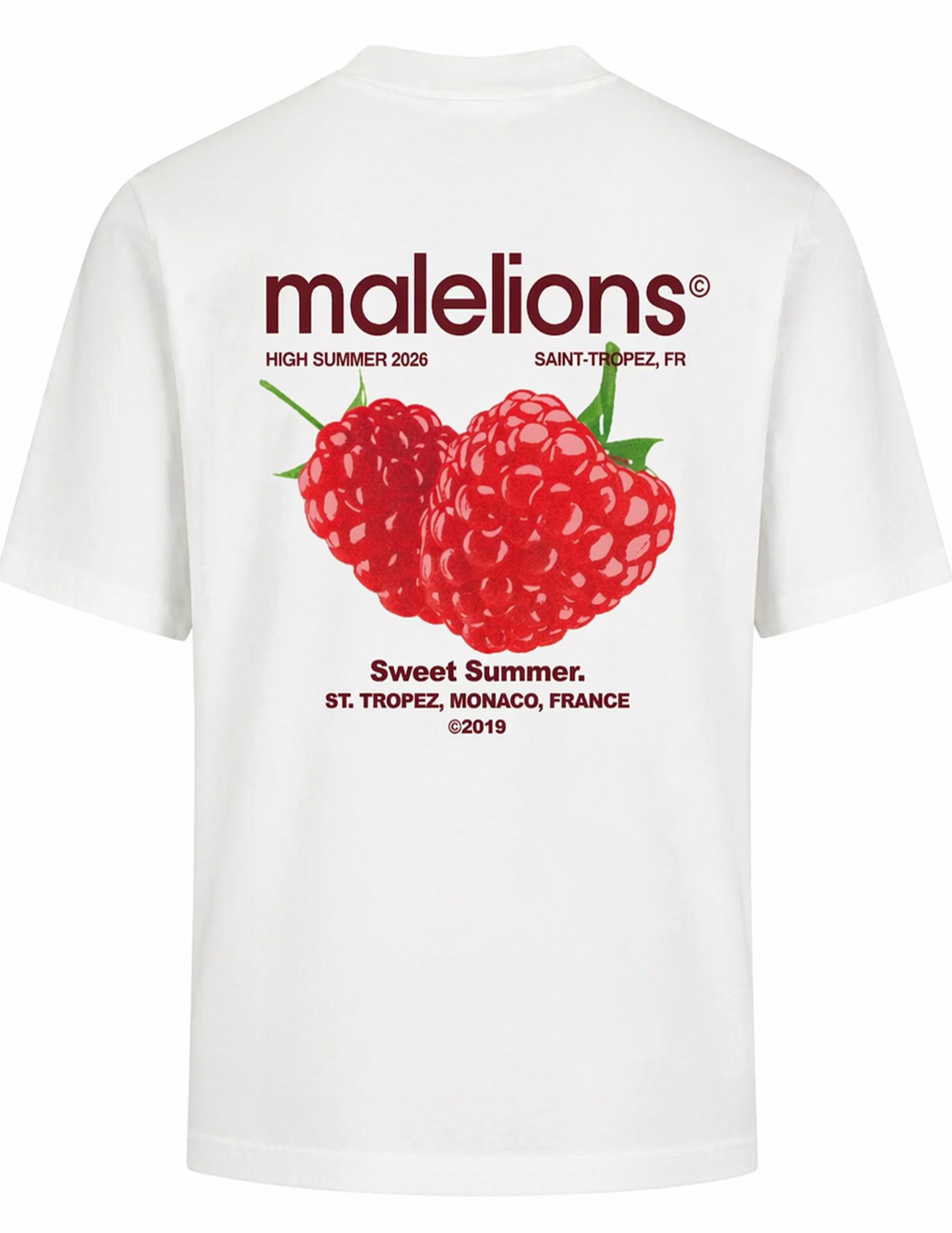 Malelions T-shirt Sweet Summer MMA40026045 Wit