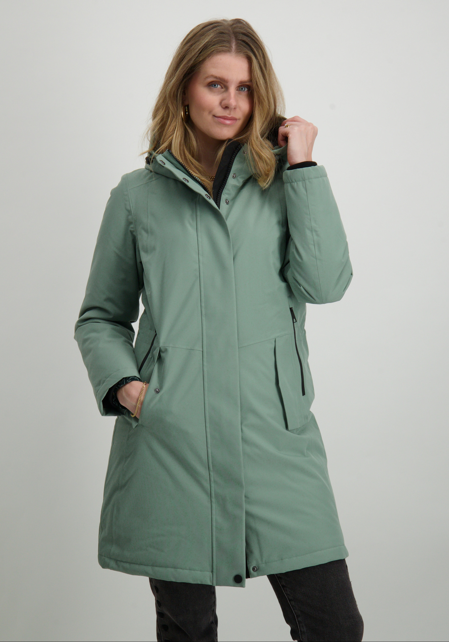 Covered - Romath Winterjas Frida L60359 Groen