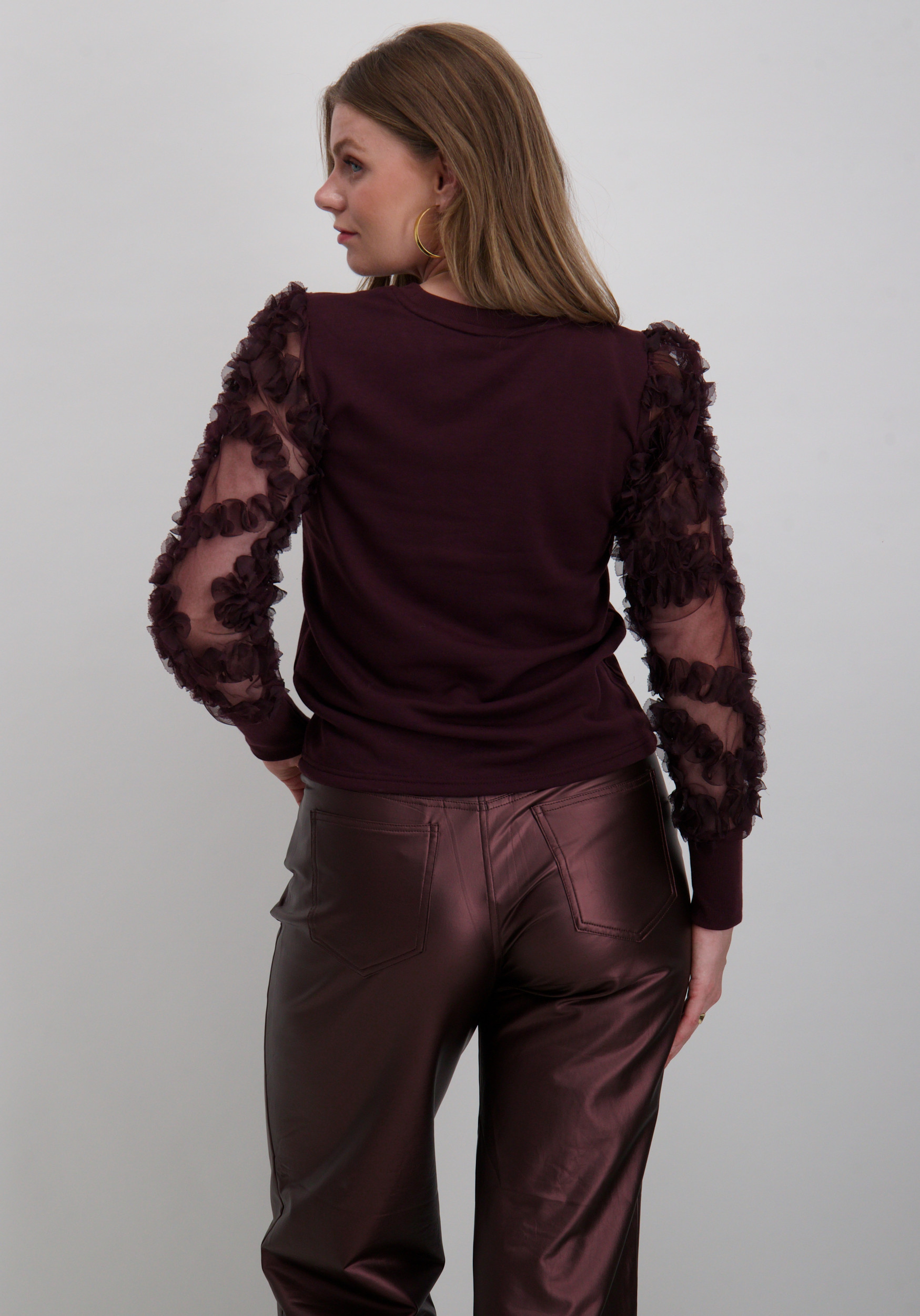 Jacqueline de jonge Sweater Fairview 15220558 Rood