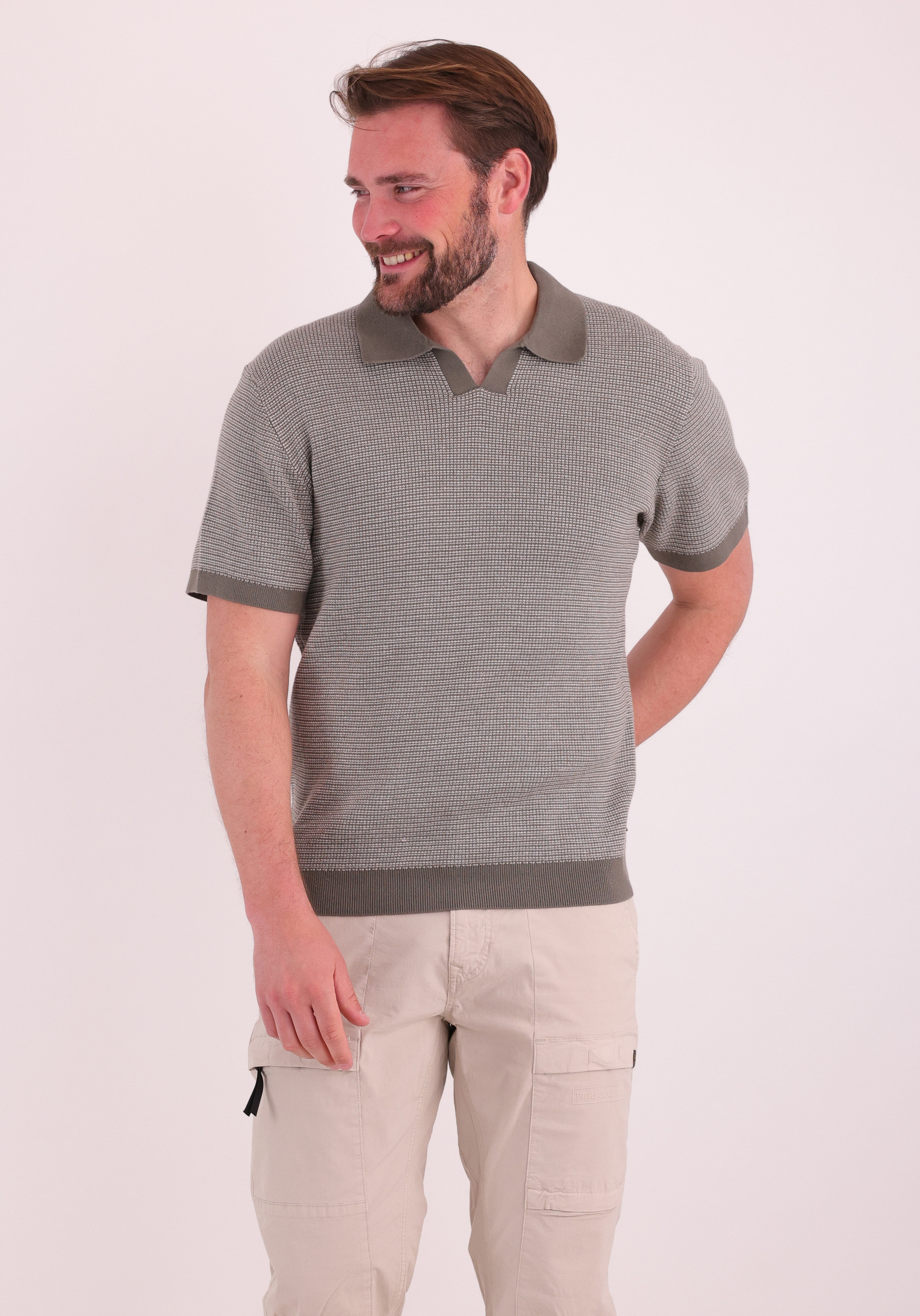 JACK & JONES Polo Hudson 12297988 Midden groen