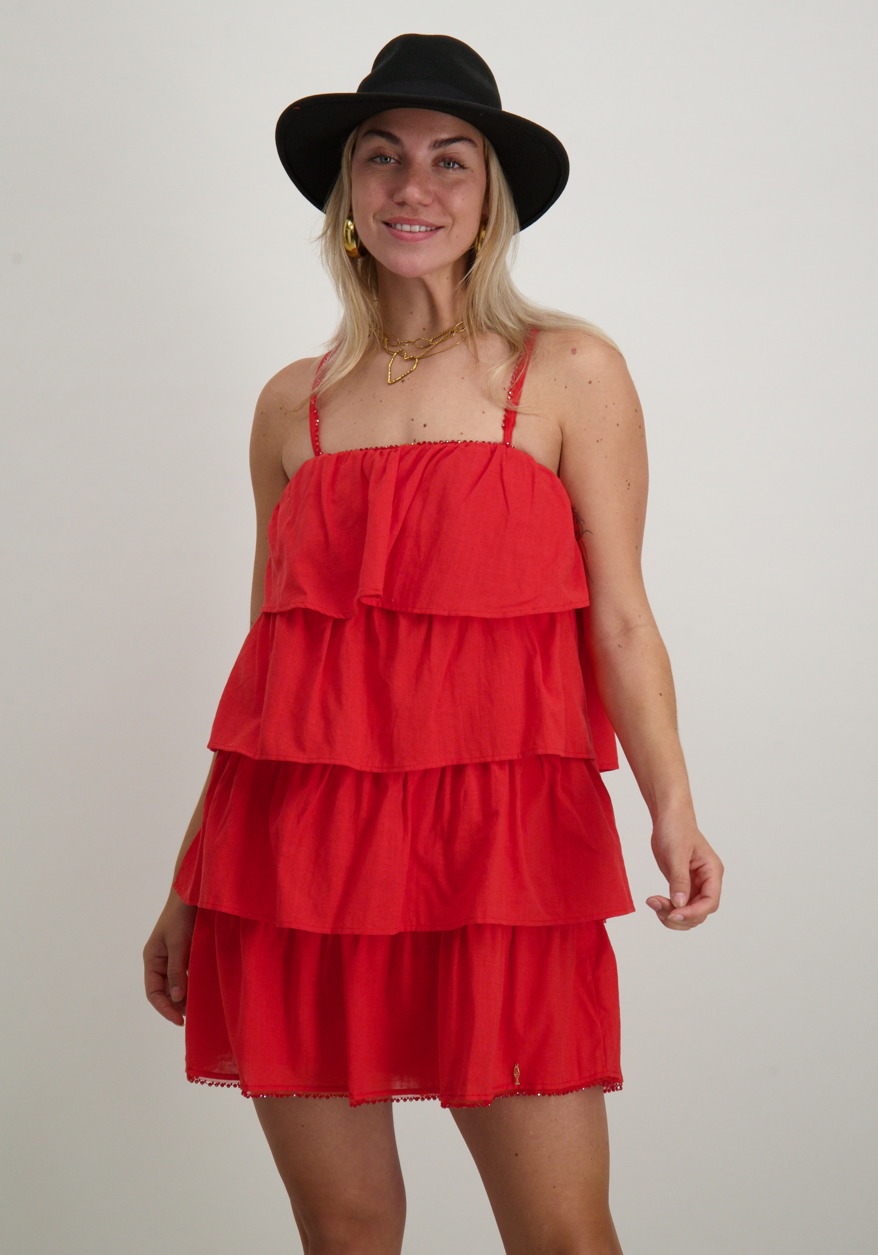 Harper & Yve Jurk Kaye HS25P909 Rood