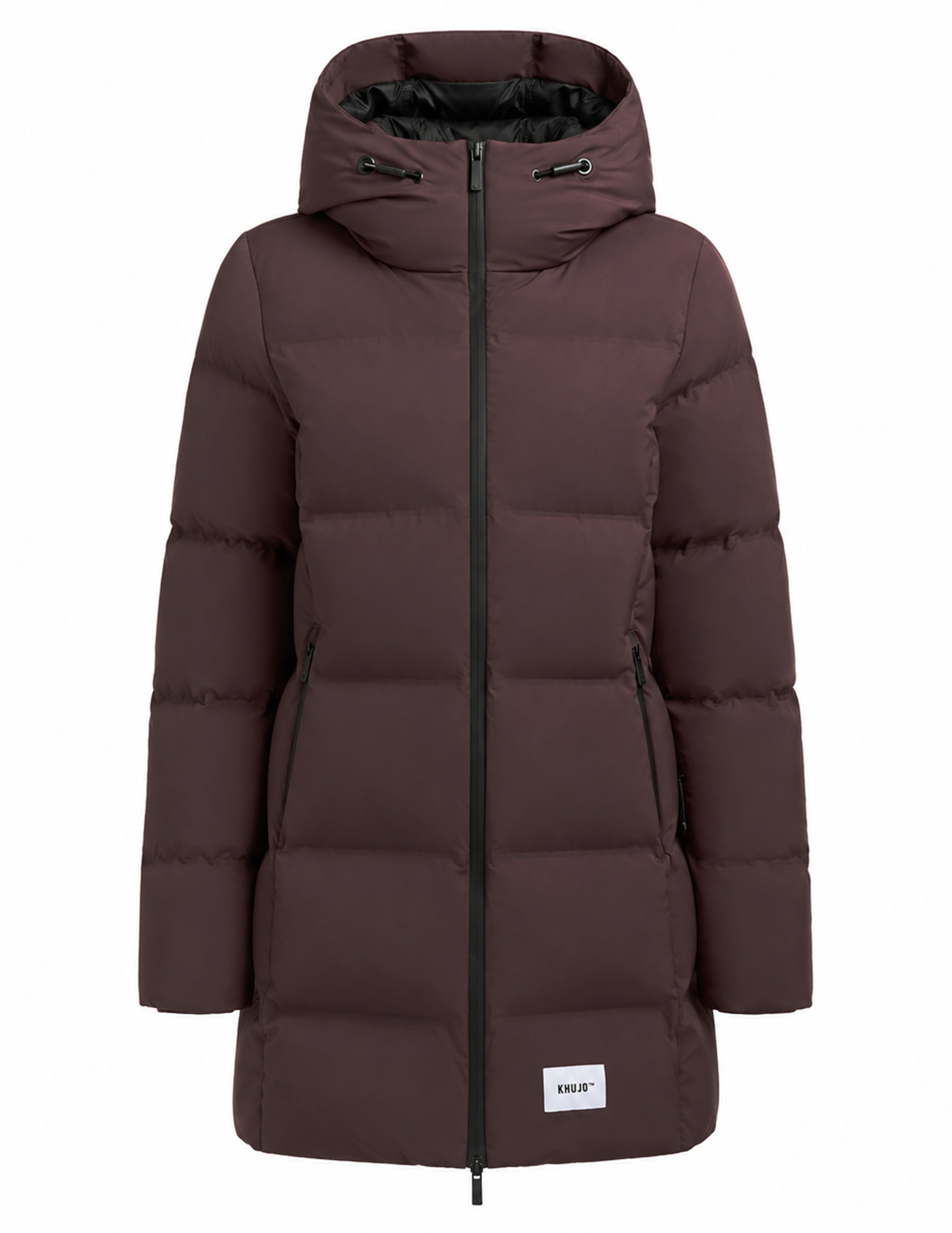 KHUJO Winterjas Tanare 5 1073JK263 Donker Paars