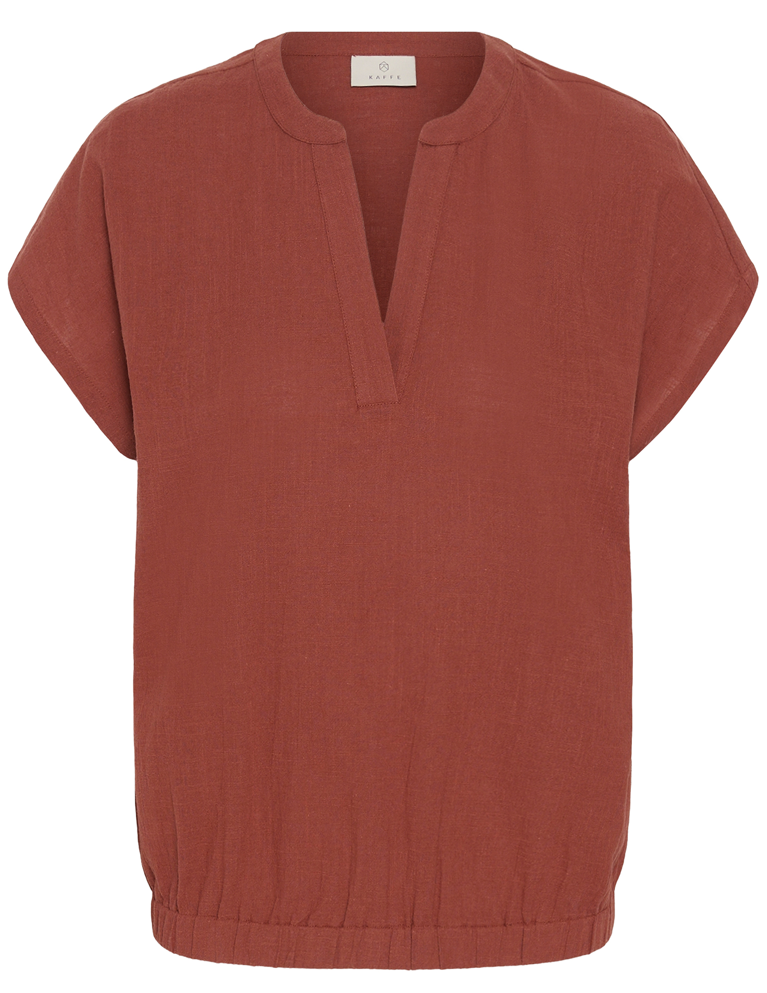 Kaffe Clothing Blouse Pauline 10511724 Steenrood