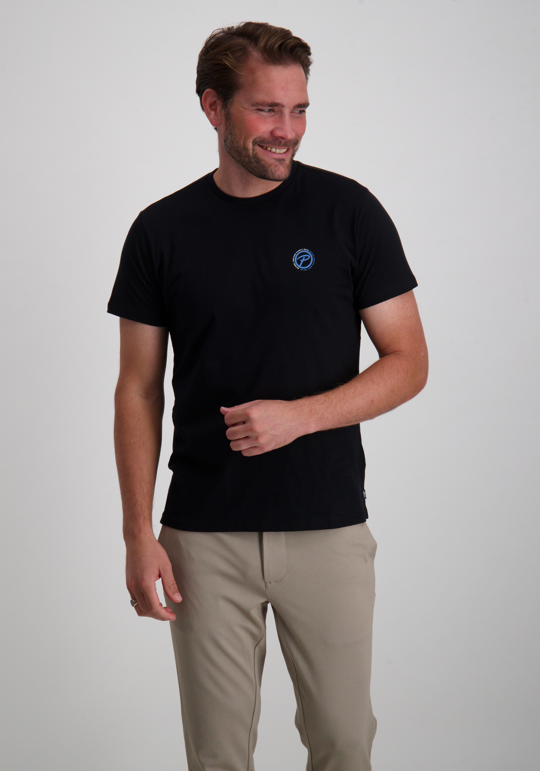 Petrol T-shirt M-3050-TSR130 Zwart