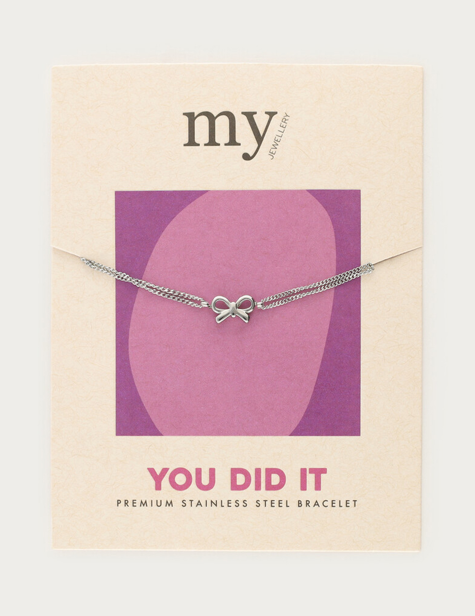 My Jewellery Special armband "You did it" MJ13799 Zilver