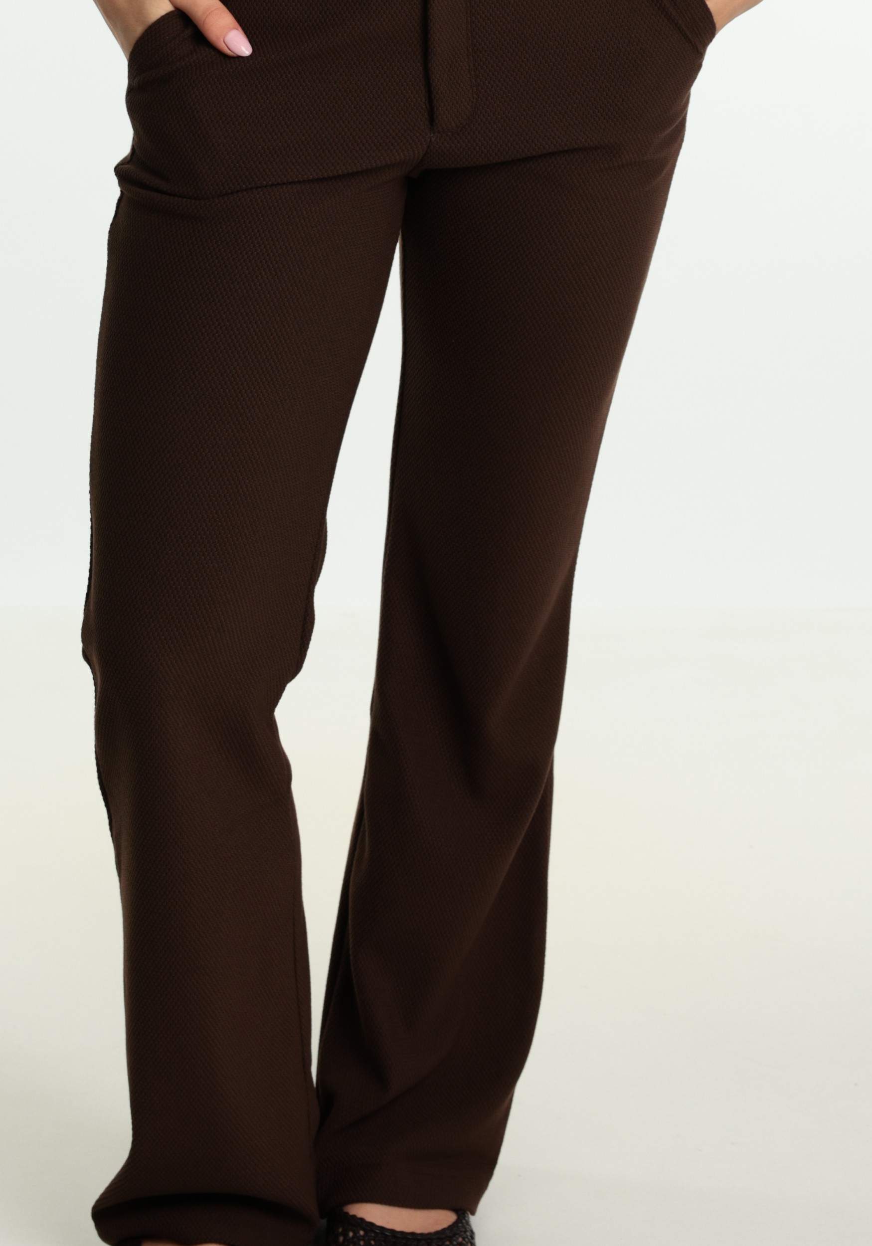 Geisha Broek comfy 61587-21 Donker bruin