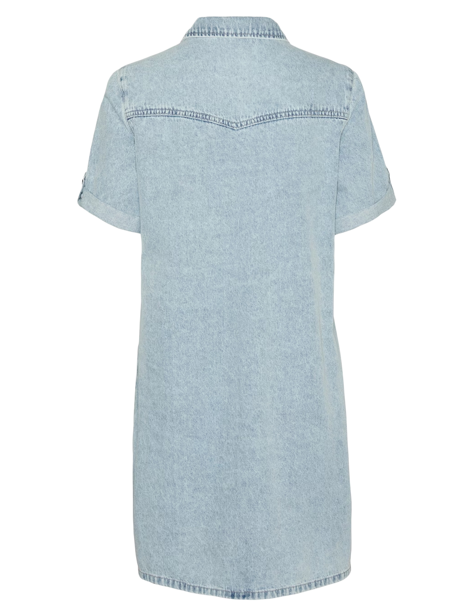 VERO MODA Denim jurk Jennie 10309665 Licht blauw