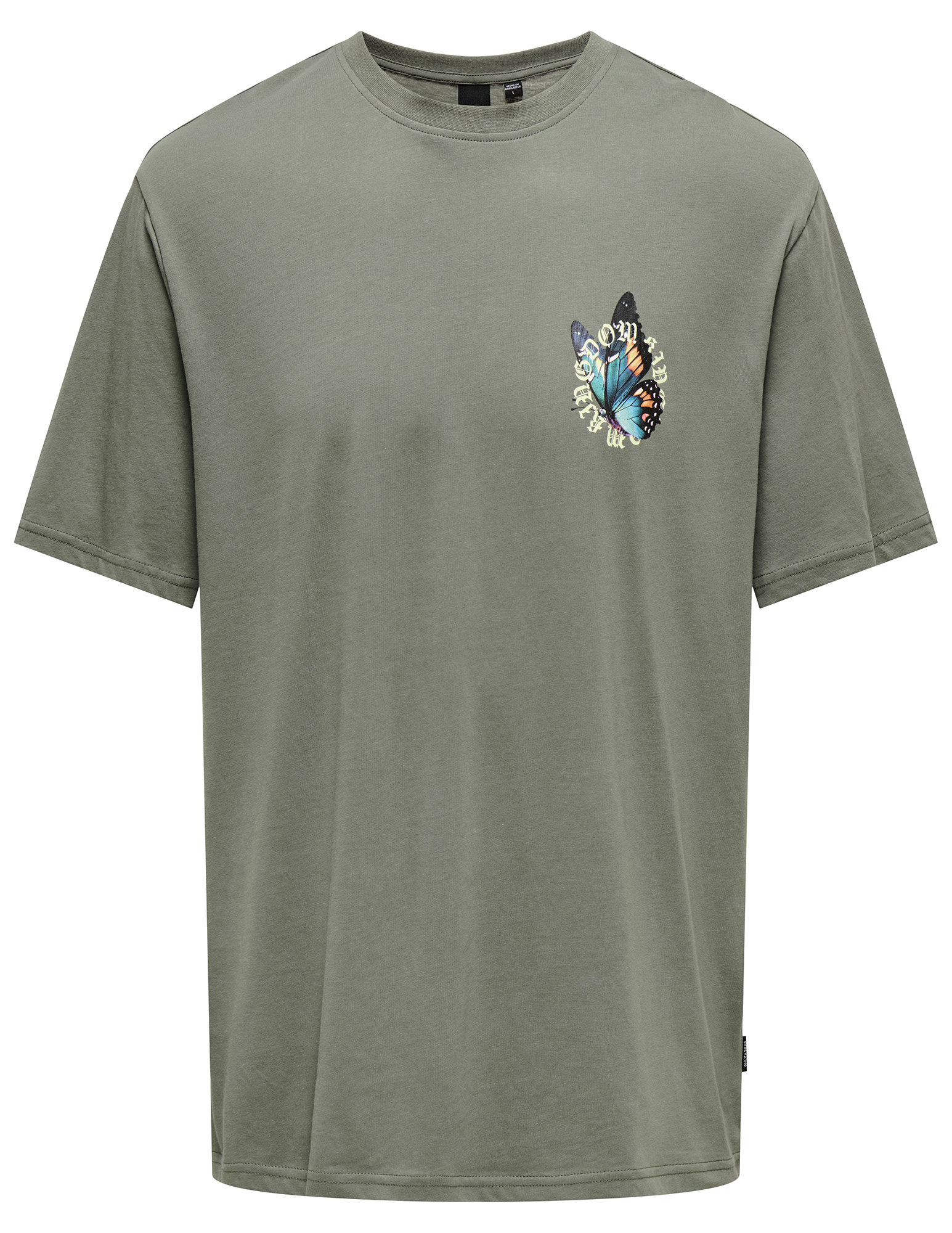 ONLY & SONS T-shirt Keane 22033620 Midden groen