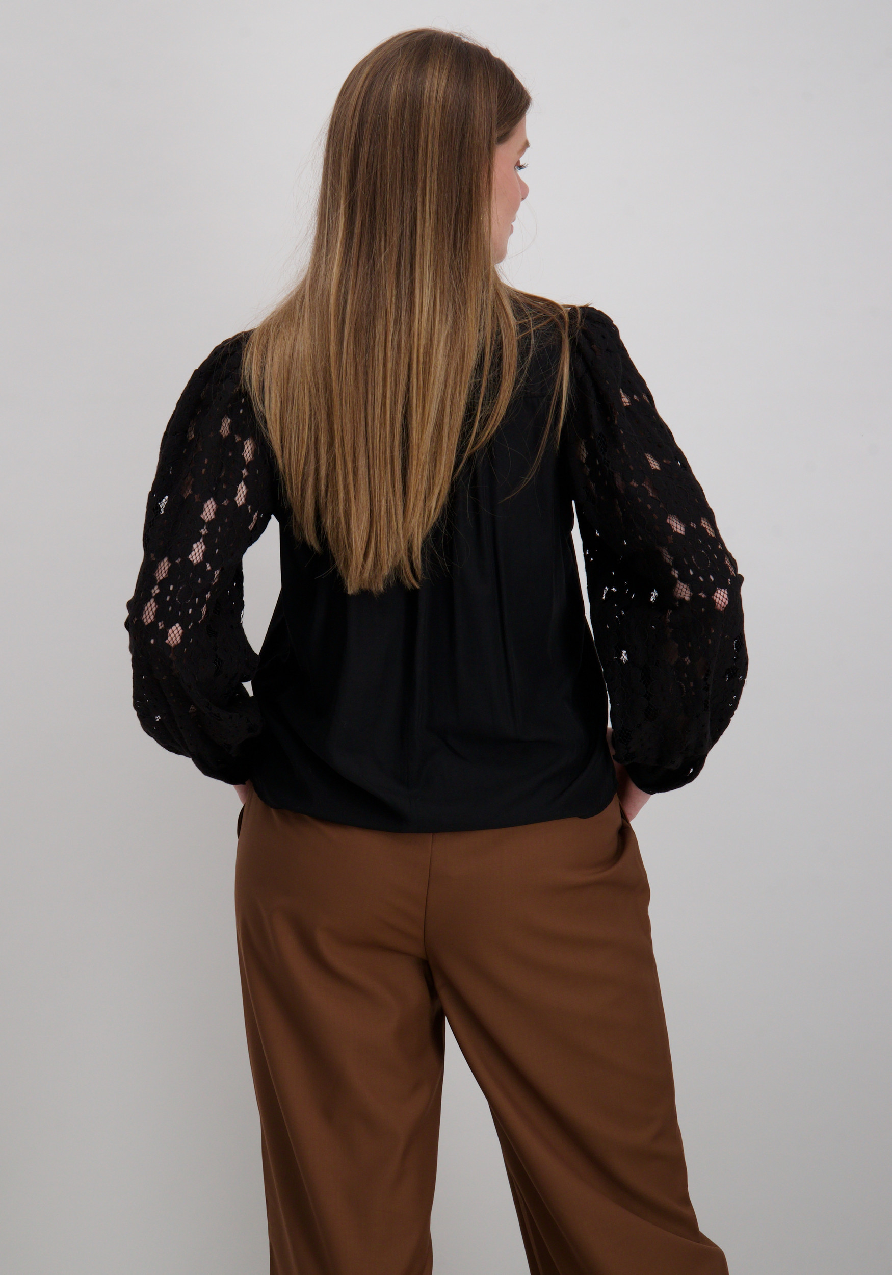 Vero moda Blouse Fabena 10332693 Zwart