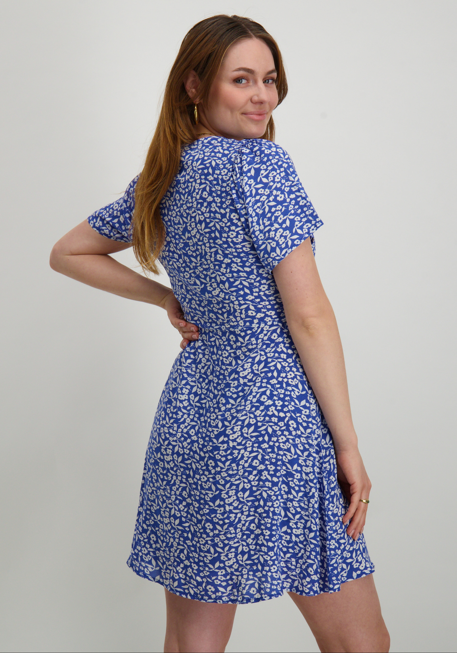 Only Jurk Evida 15237382 Blauw design