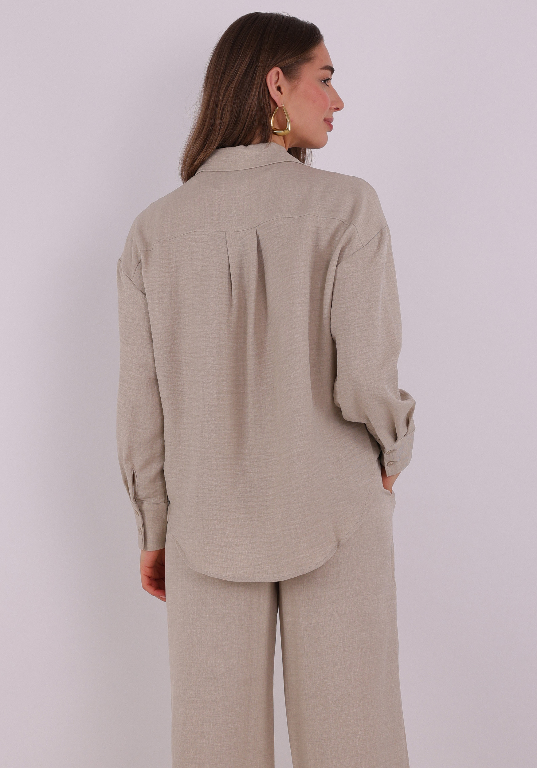 Vero moda Blouse Melaney queeny 10316389 Zand