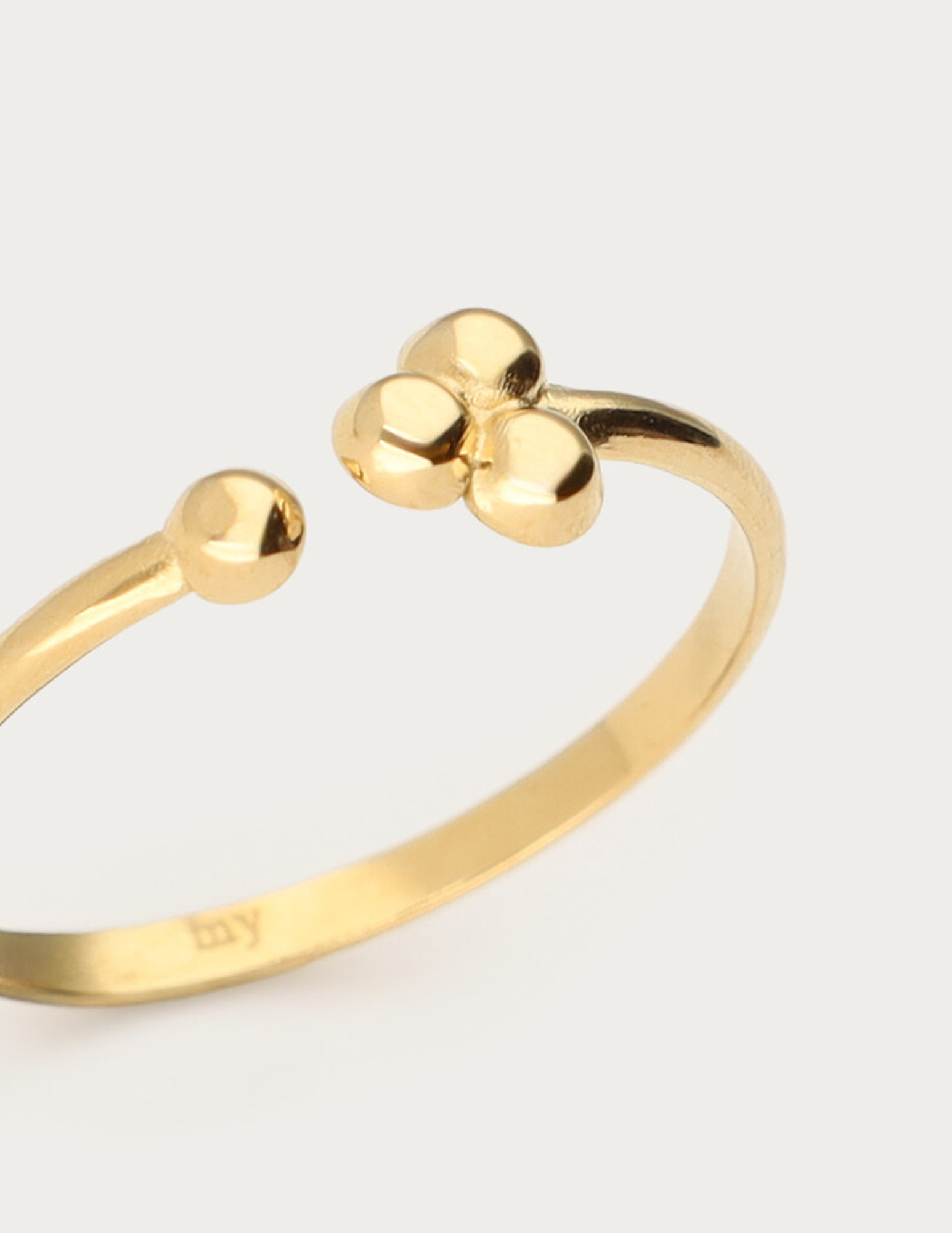 My Jewellery Ring met dots MJ14828 Goud