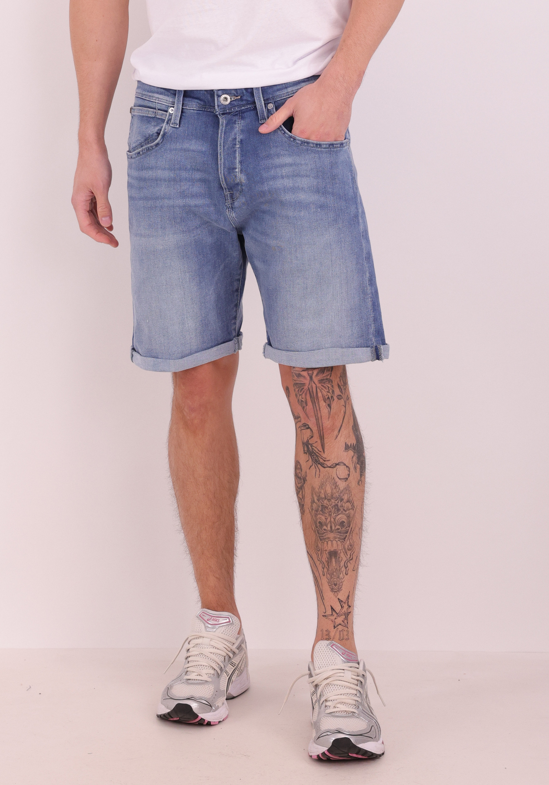 JACK & JONES Short Rick 12269608 Donker blauw