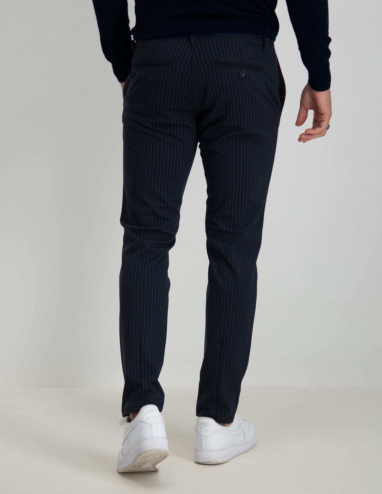 ONLY & SONS Mark Pants gestreept 22013727 Donker blauw