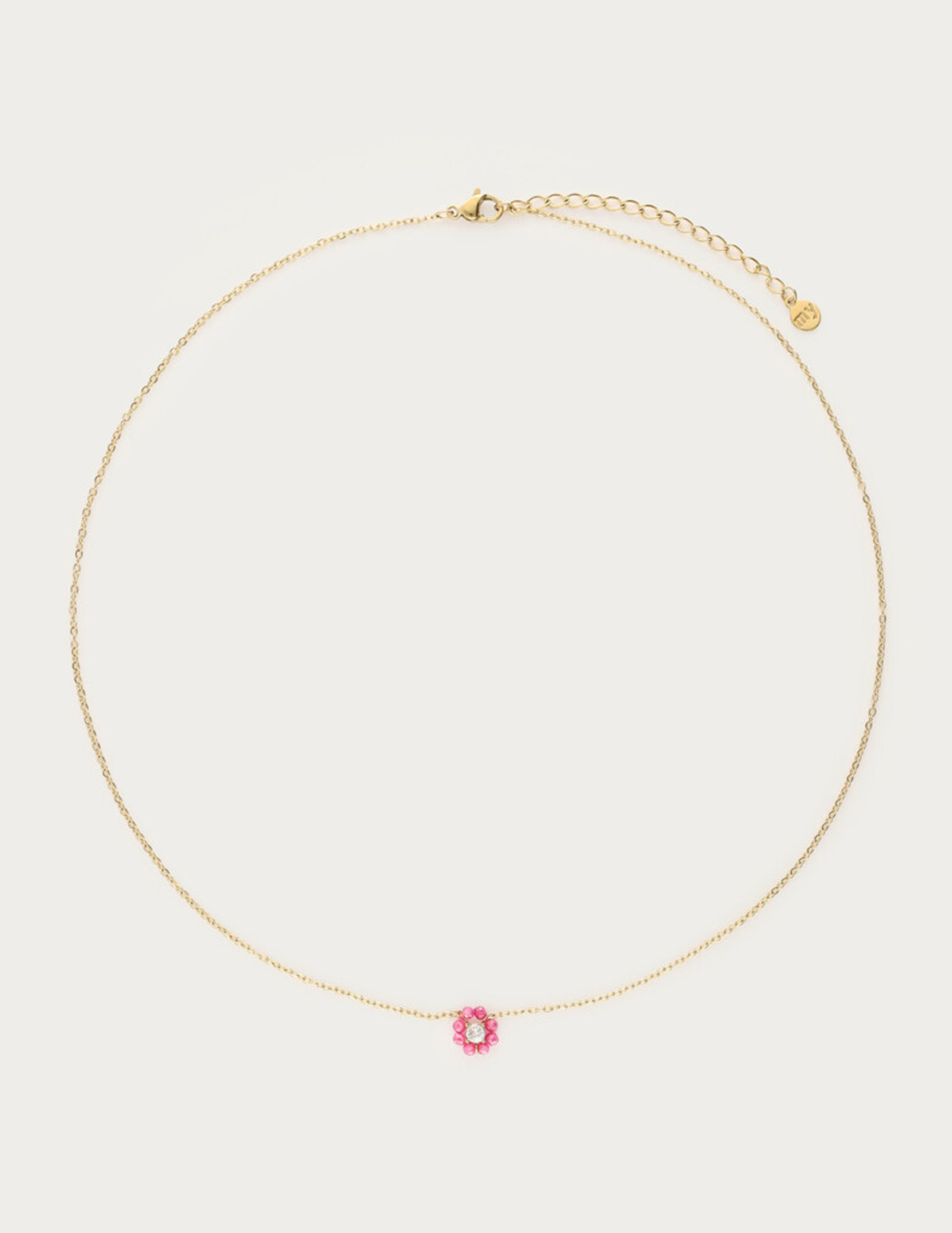 My Jewellery Botanical ketting met bloem MJ15405 Goud