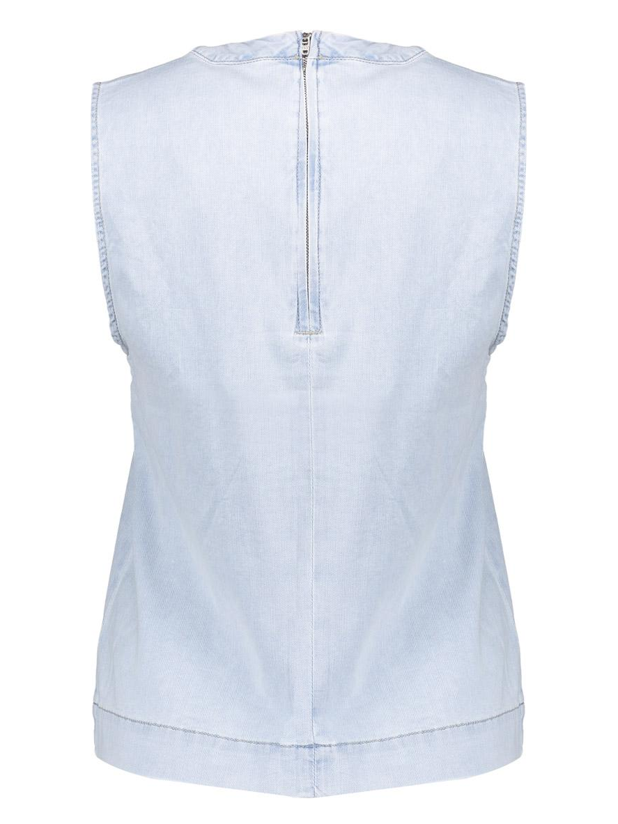 Geisha Denim top 53002-10 Blauw