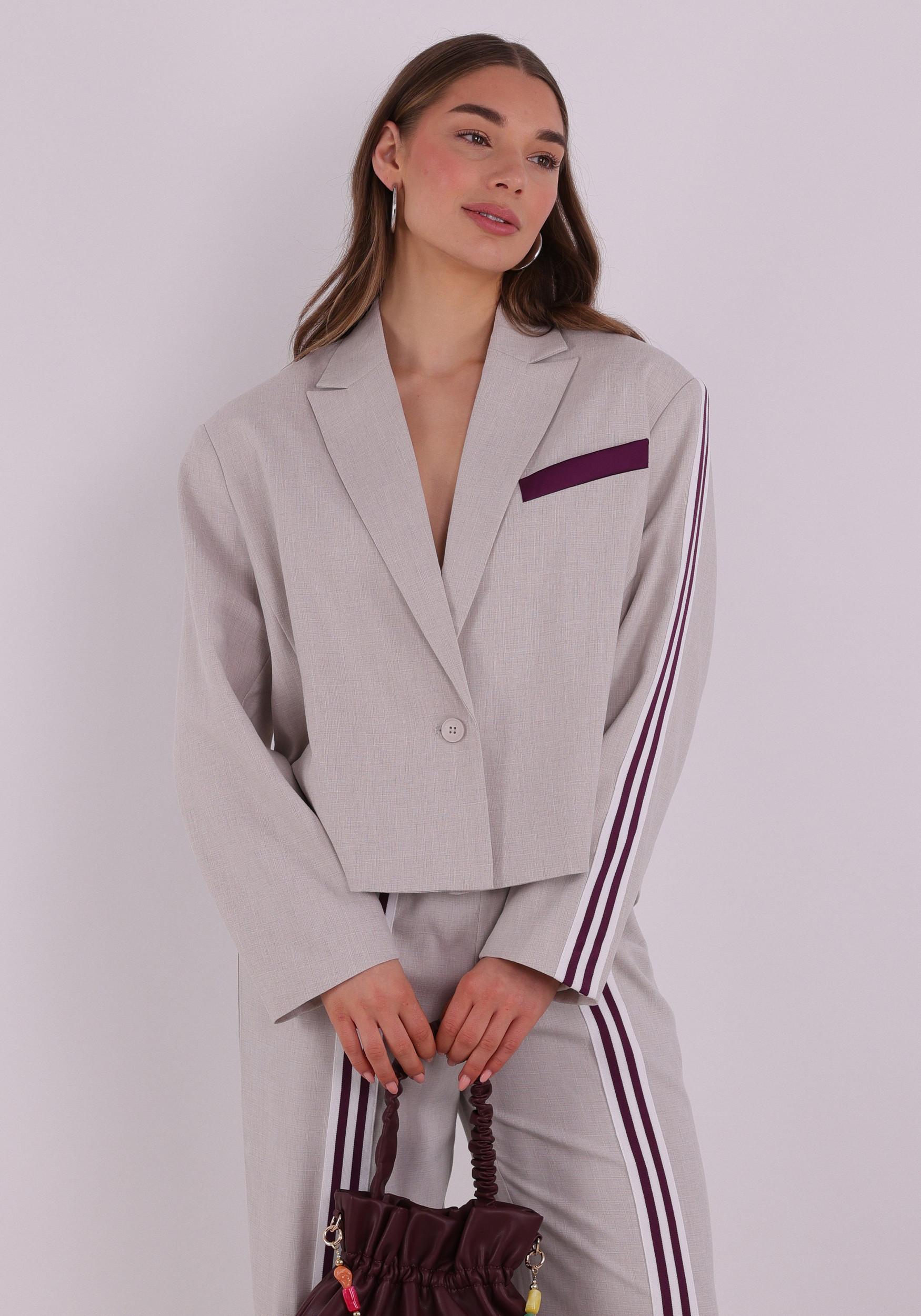 Refined Department Blazer Jackie R2602457891 Beige