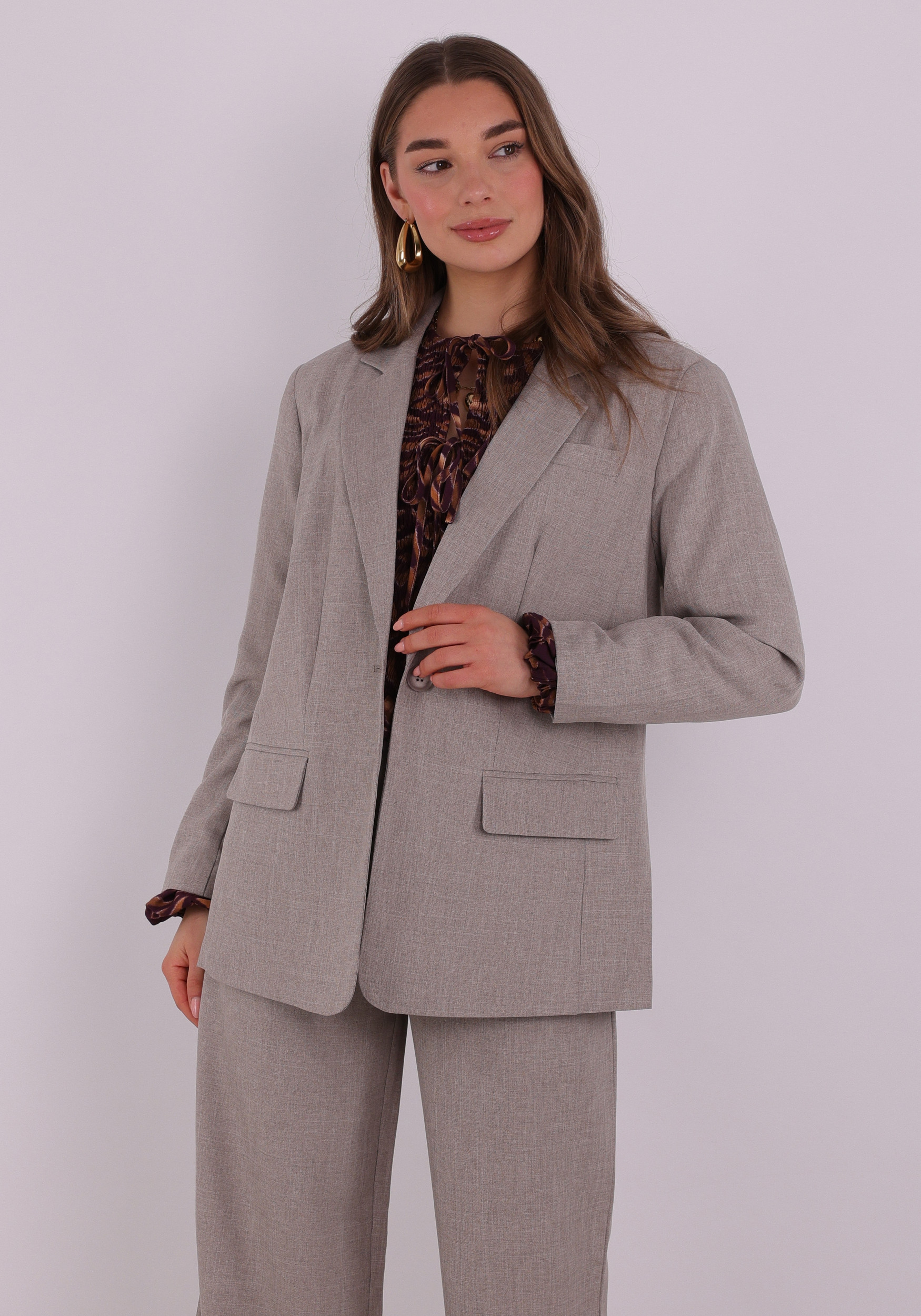 Only Blazer Linda 15328158 Taupe