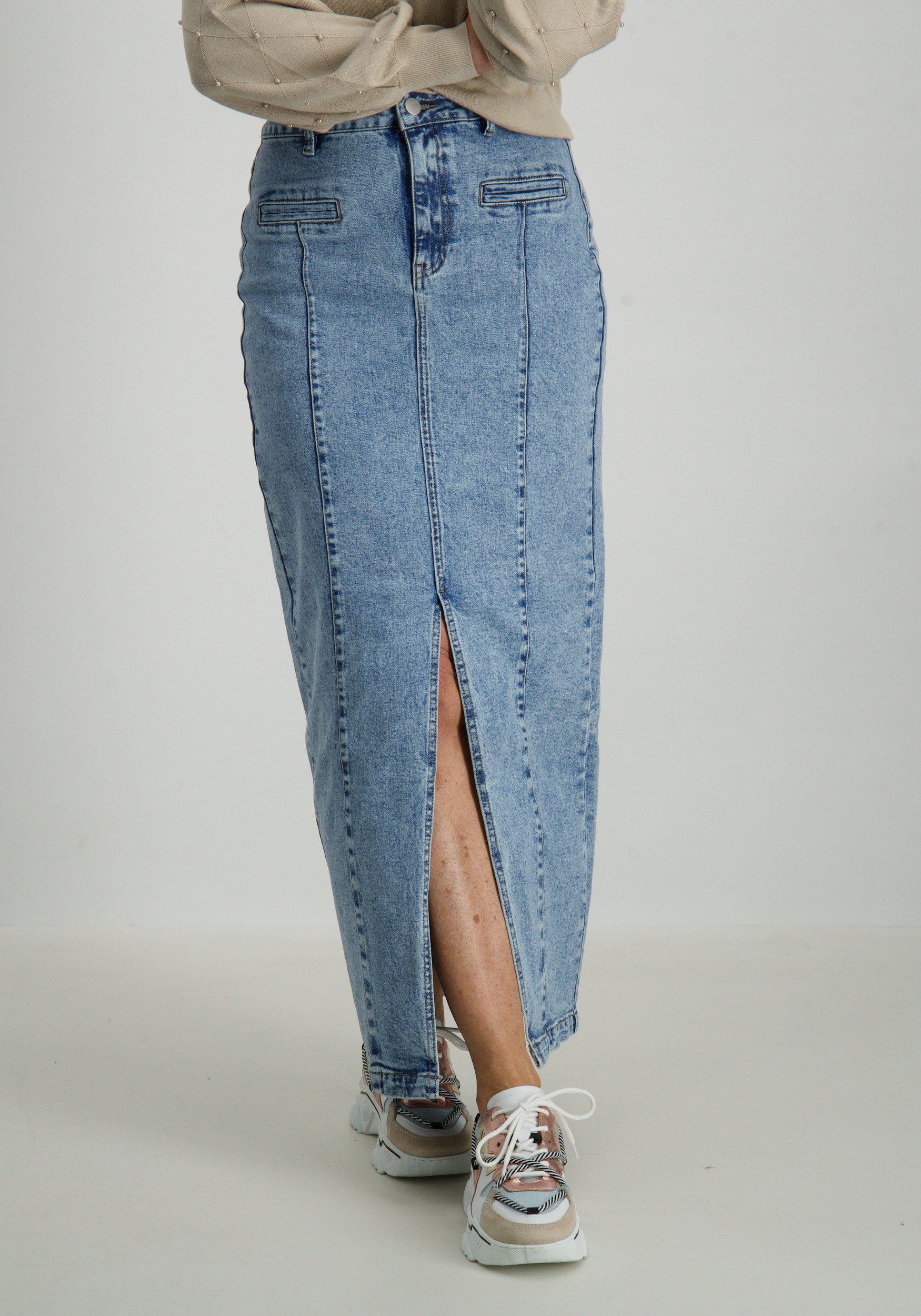 Kaffe Clothing Denim rok Throa 10509351 Jeans blauw