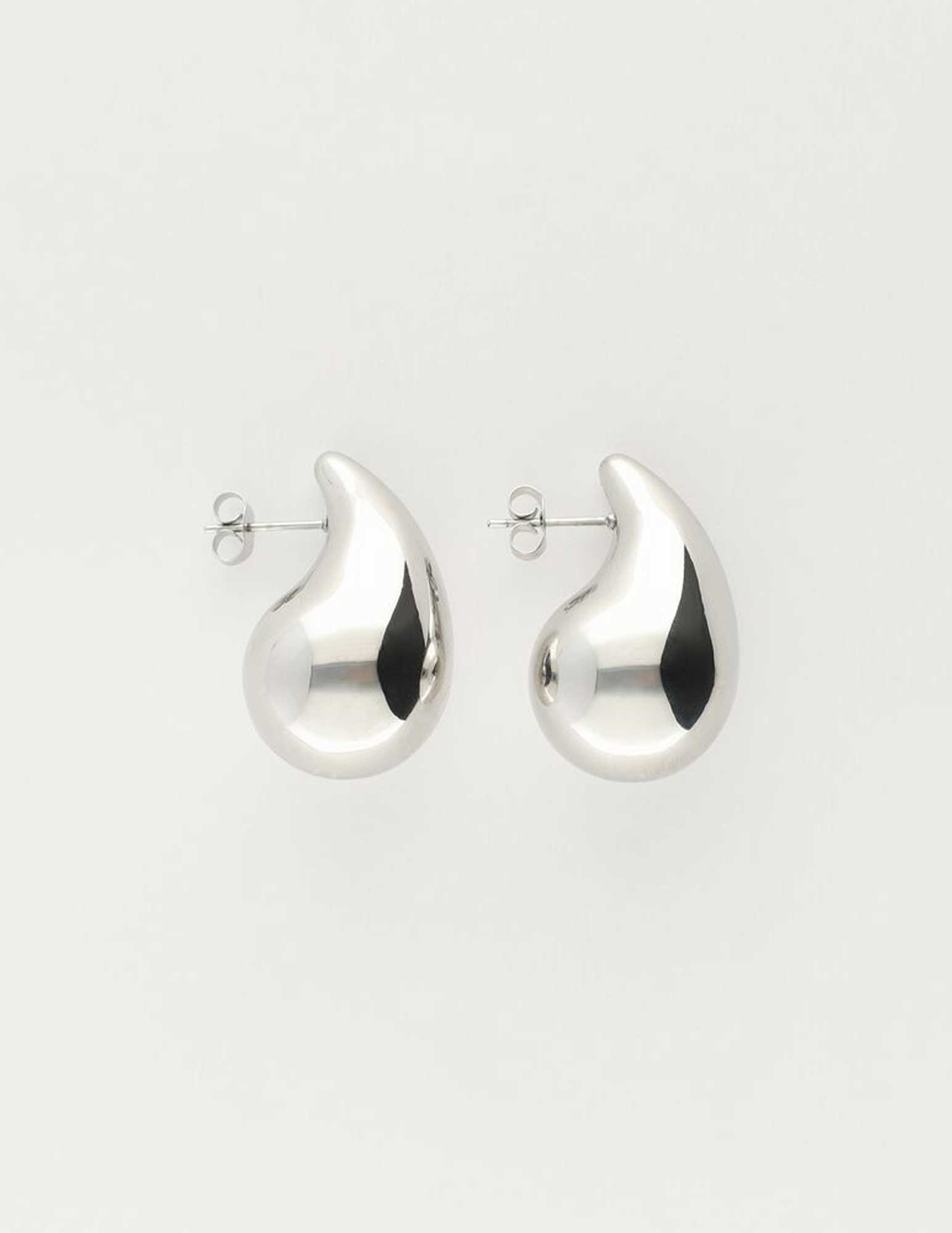 My Jewellery Oorbellen Druppel medium MJ10615 Zilver