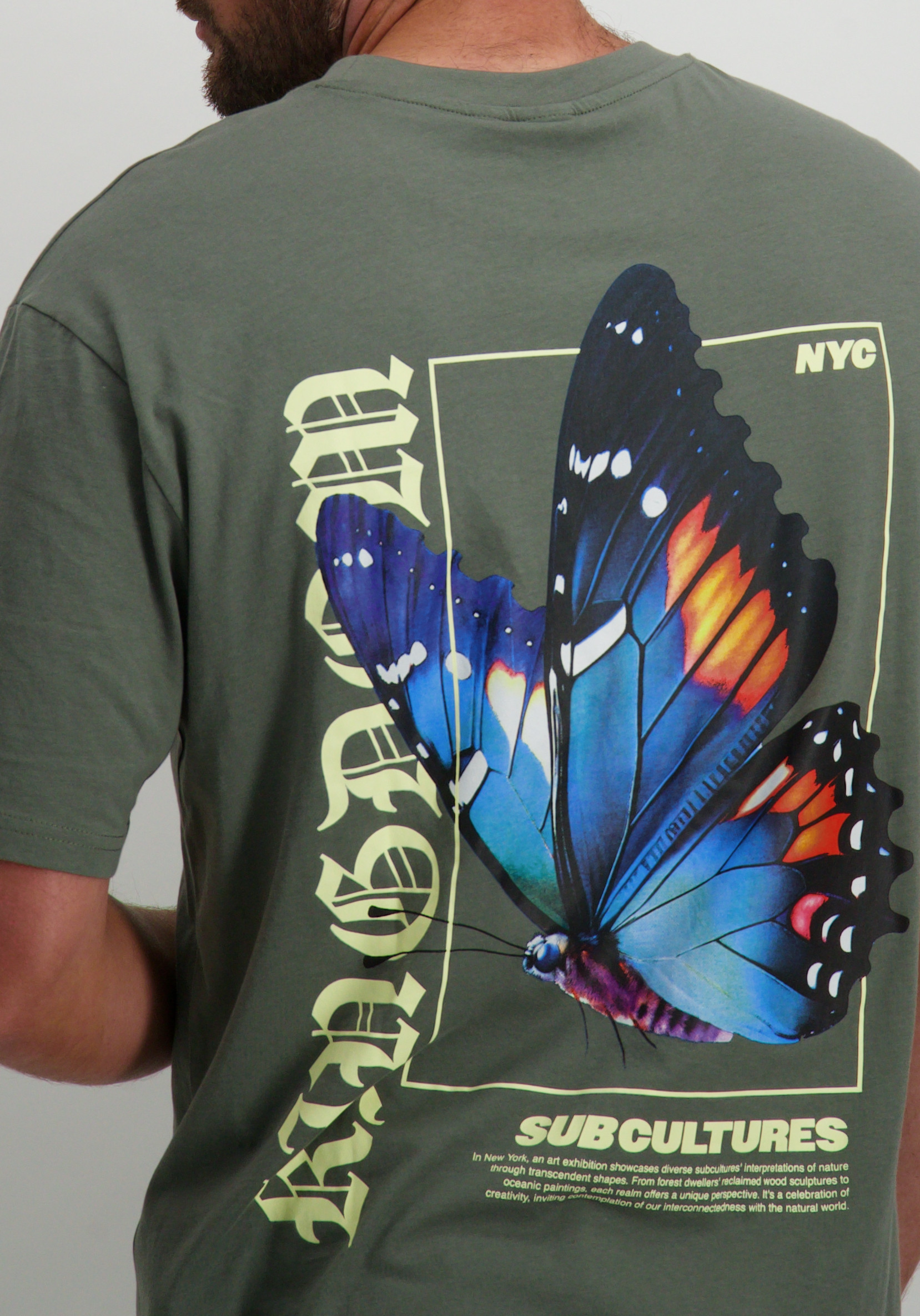 ONLY & SONS T-shirt Keane 22033620 Midden groen