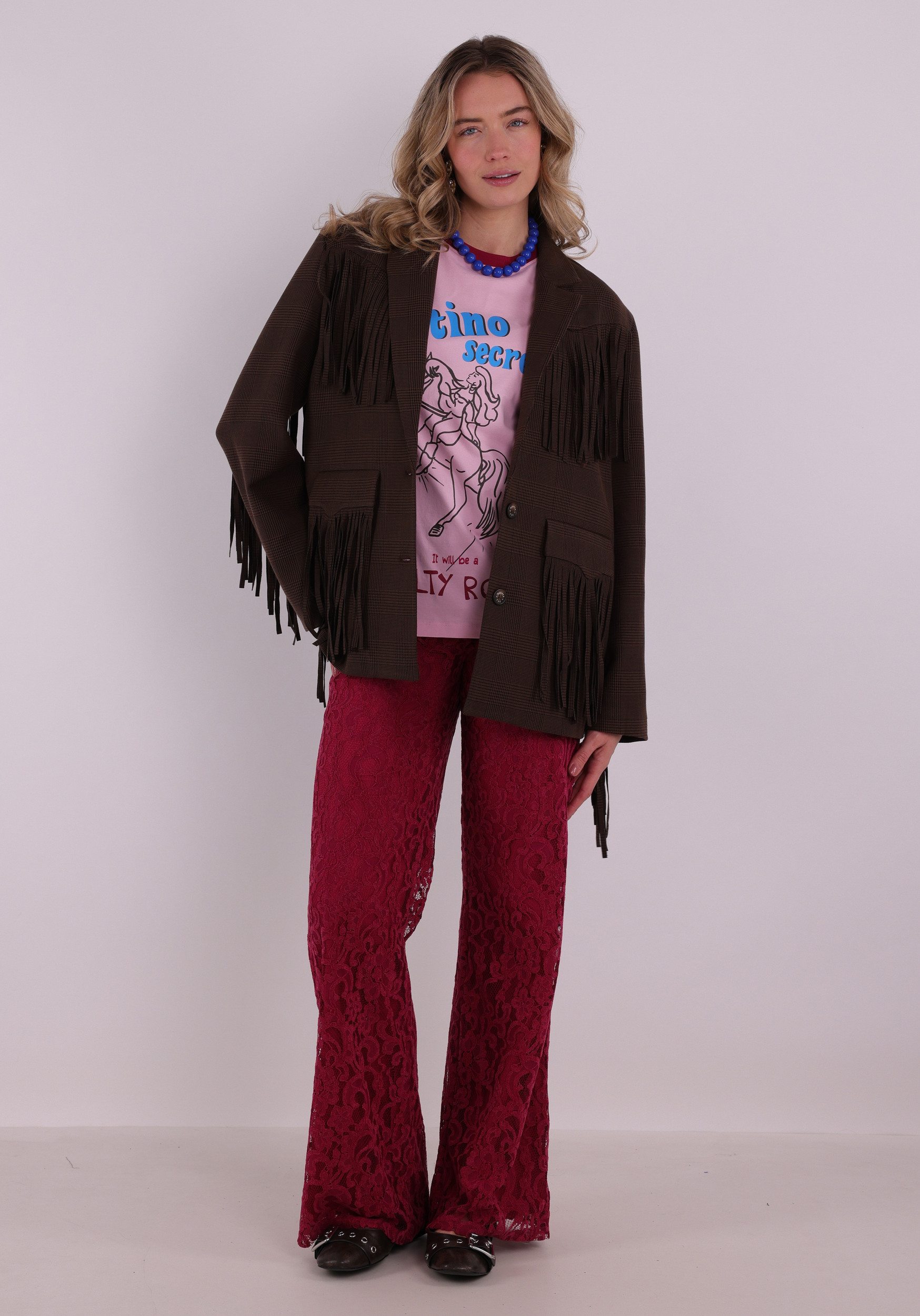 Harper & Yve Broek Lola SS6P102 Donker rose