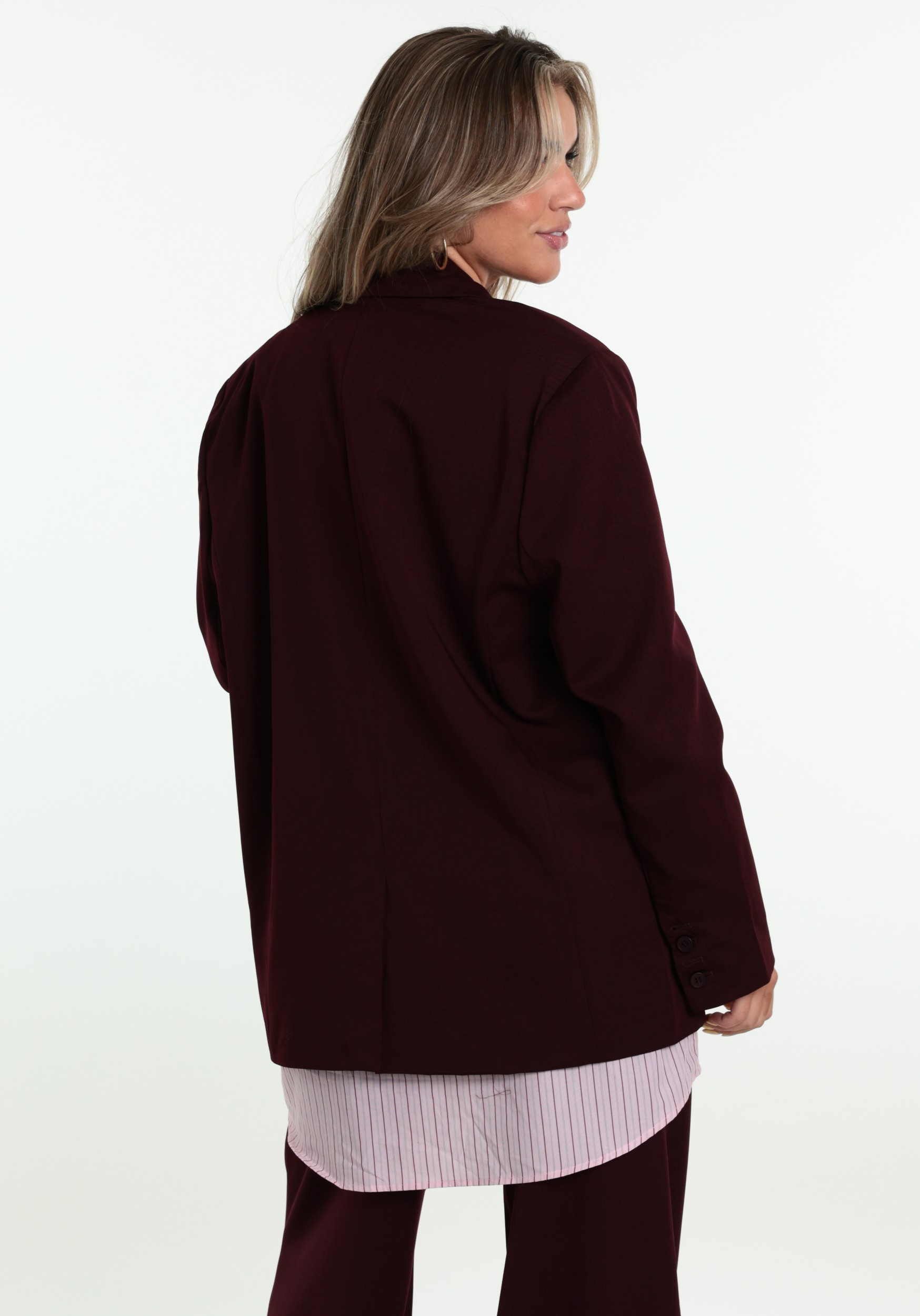 Studio Amaya Blazer Haven Haven Bordeaux