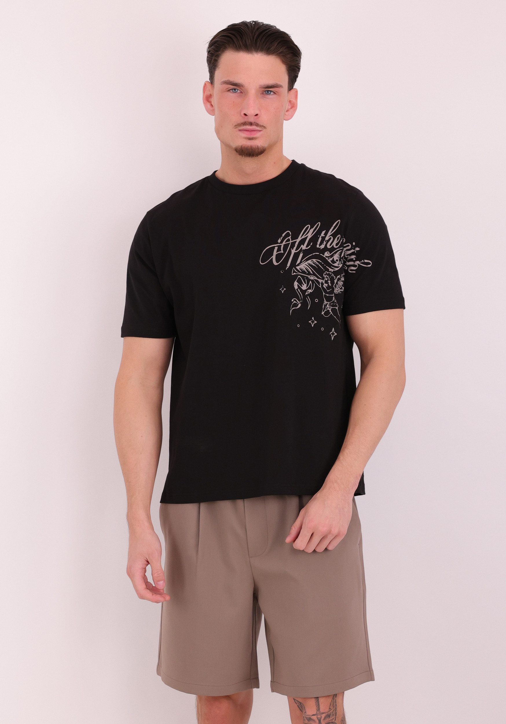 Off The Pitch T-shirt OTP261030 Zwart