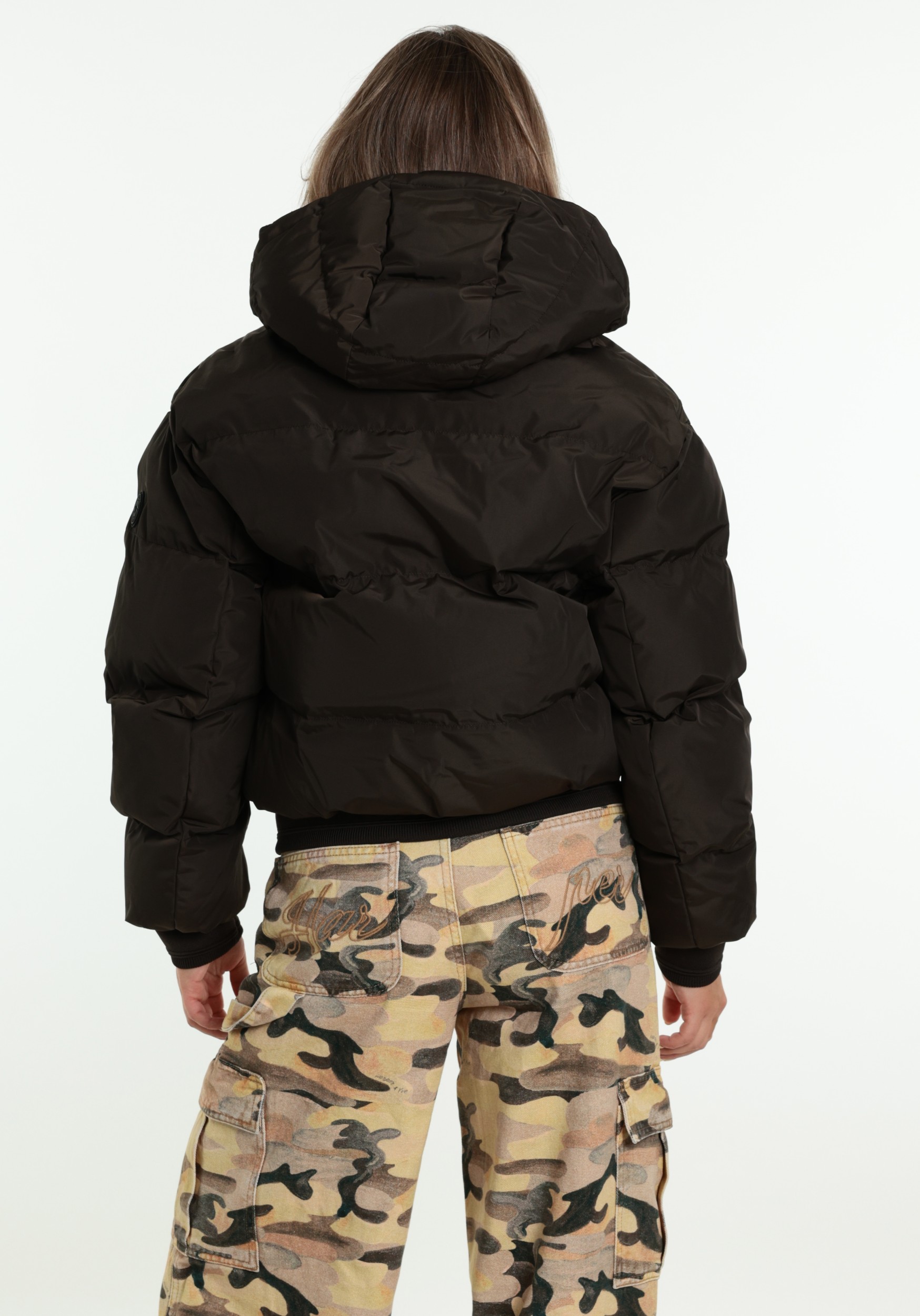 AIRFORCE Bree bomber FRW1157 Donker bruin