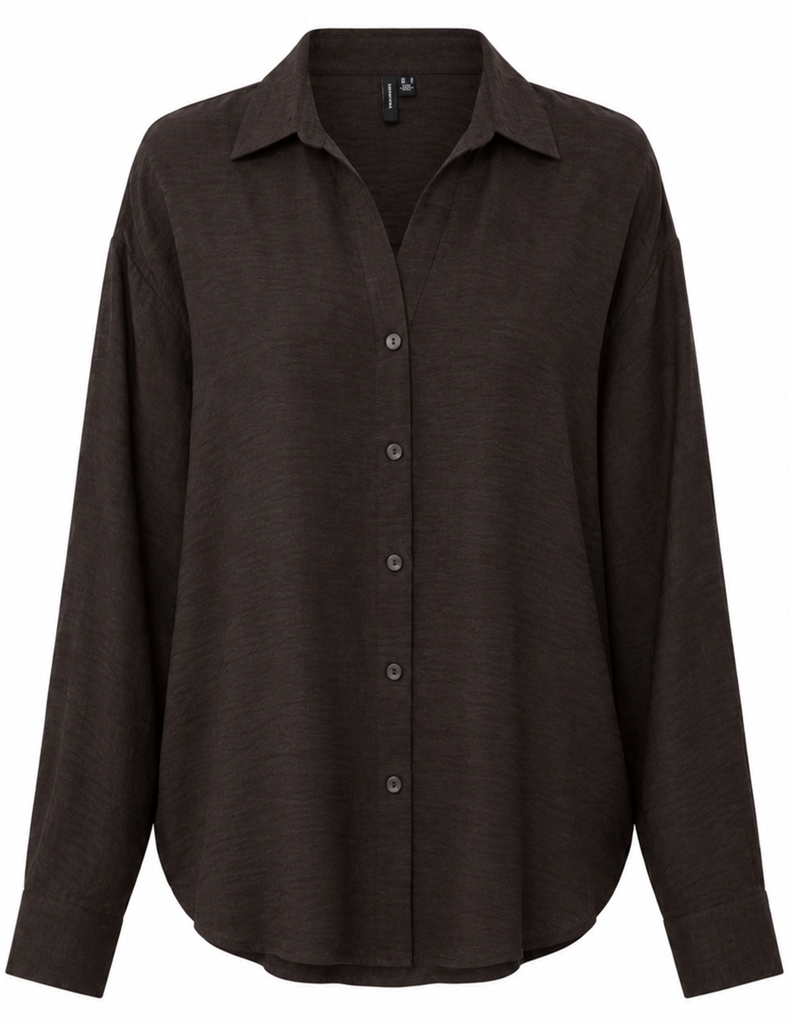 VERO MODA Blouse Melaney queeny 10316389 Donker bruin