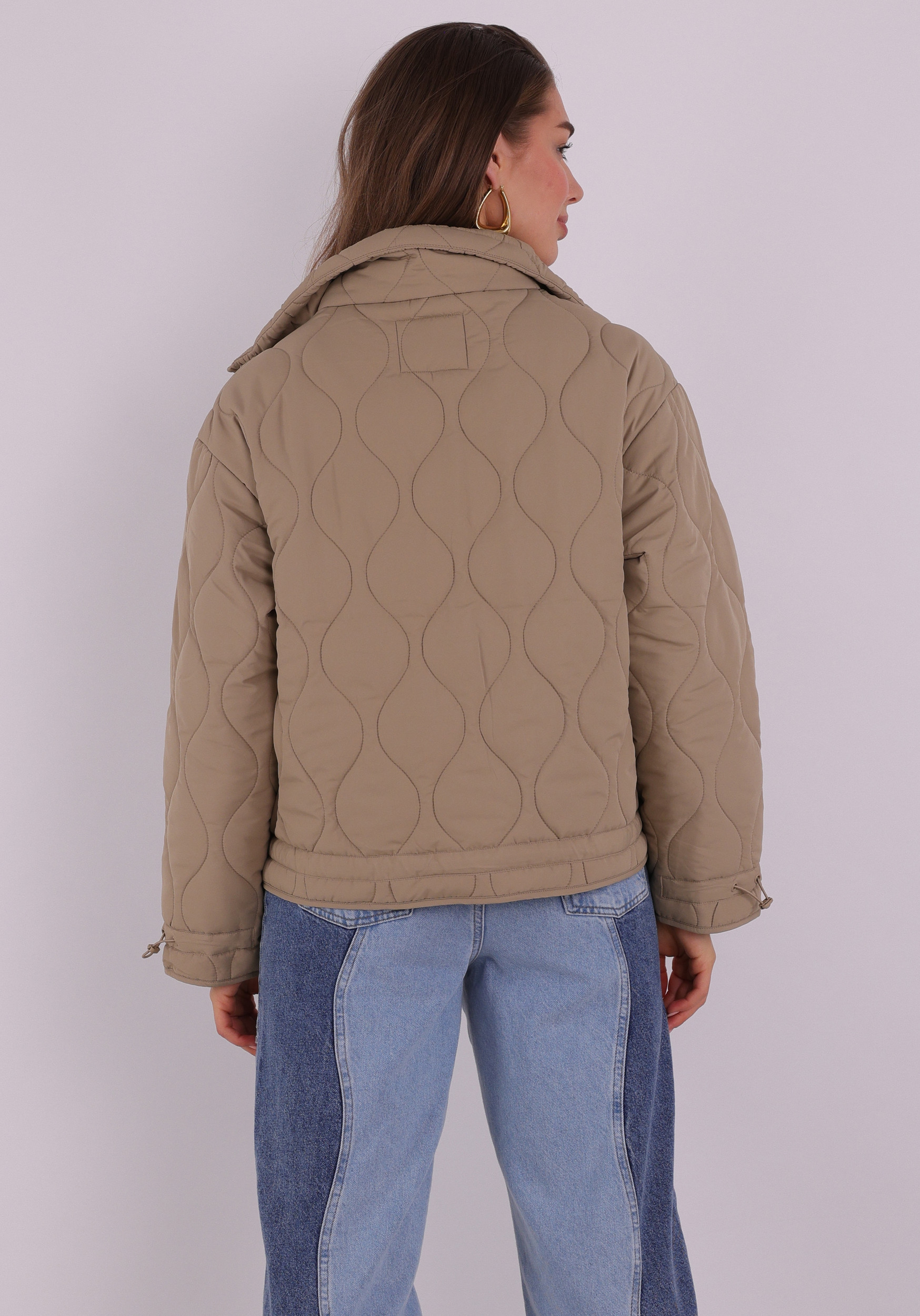 FREE|QUENT Tussenjas Blob 203625 Taupe