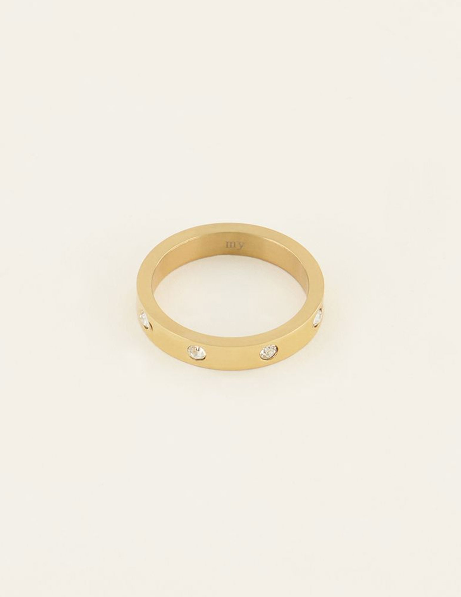 My Jewellery Ring met steentjes MJ07587 Goud