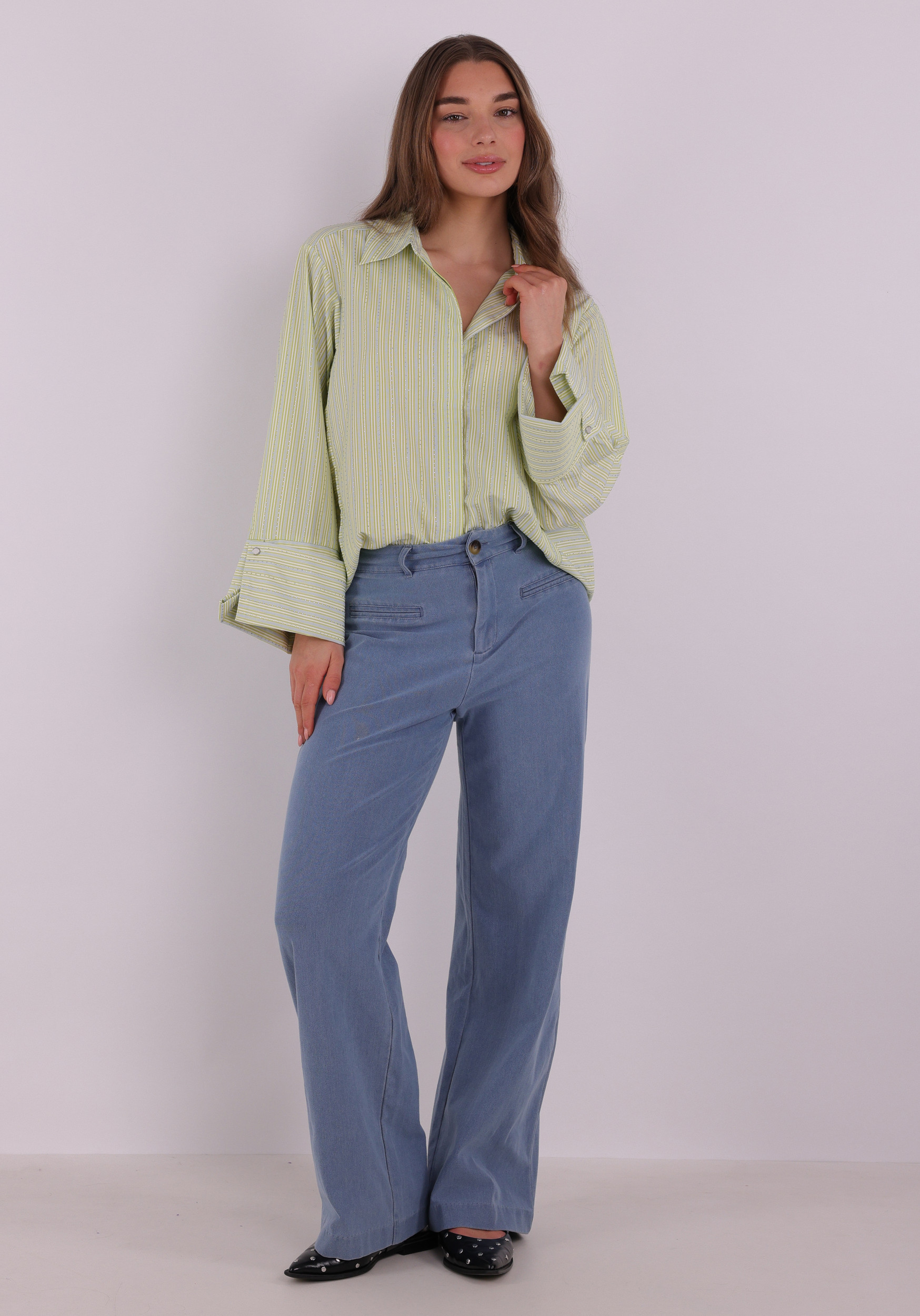 Ichi Jeans Kate 20124291 Jeans blauw