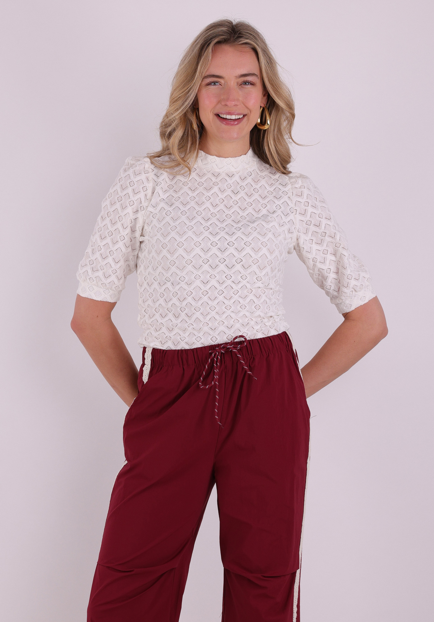 Lofty Manner Top Mire RA05 Ecru