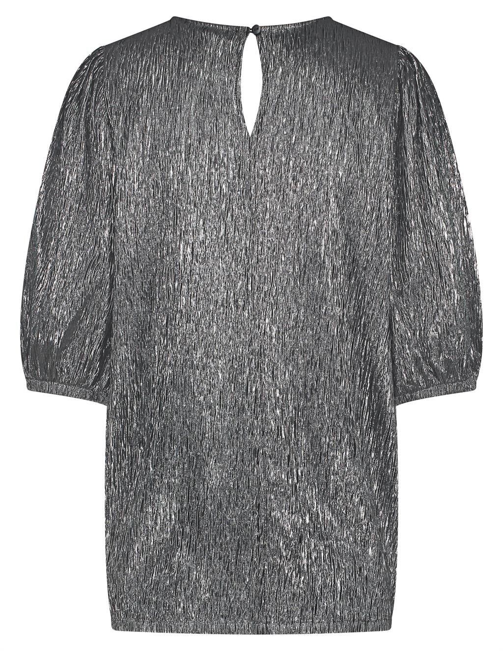 Tramontana Blouse Fancy Crinkle Q18-13-401 Zilver
